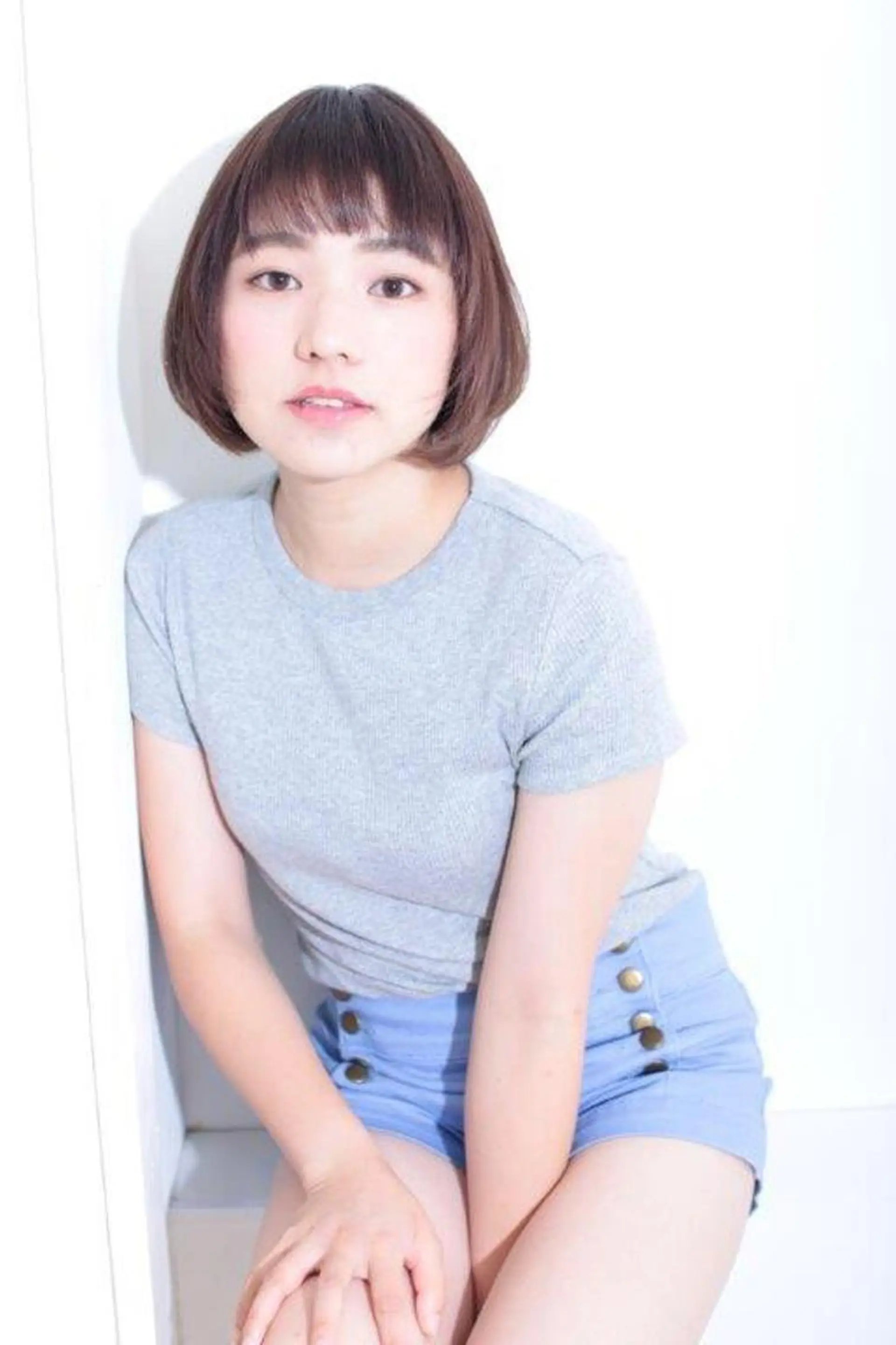 ショート 丸みショートボブ/ タッセルボブ 吉野のヘアスタイル
