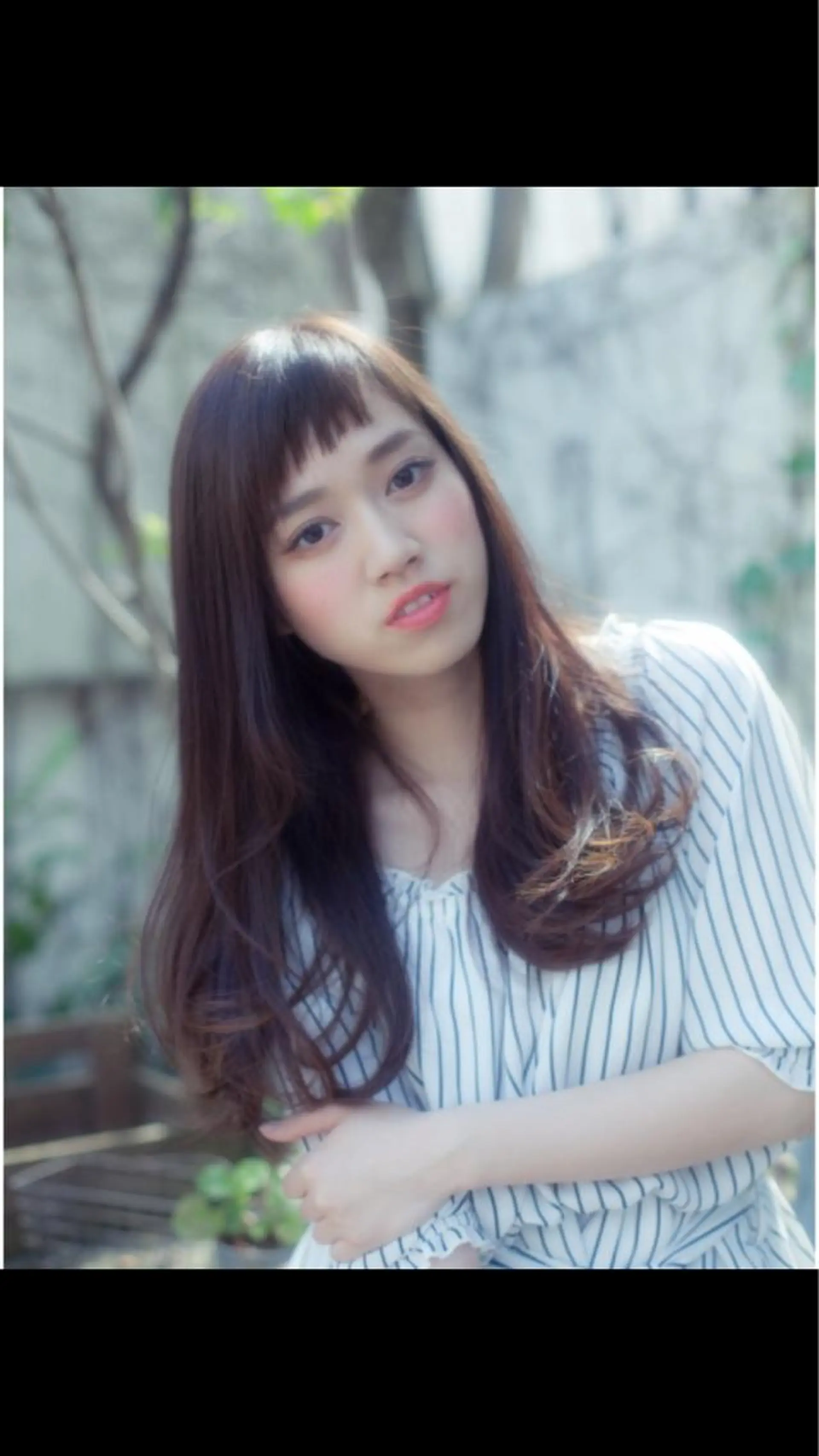 ロング カラー パーマ ヘアアレンジ ロング M字・前髪割れ 改善メンズ特化/栢沼のヘアスタイル