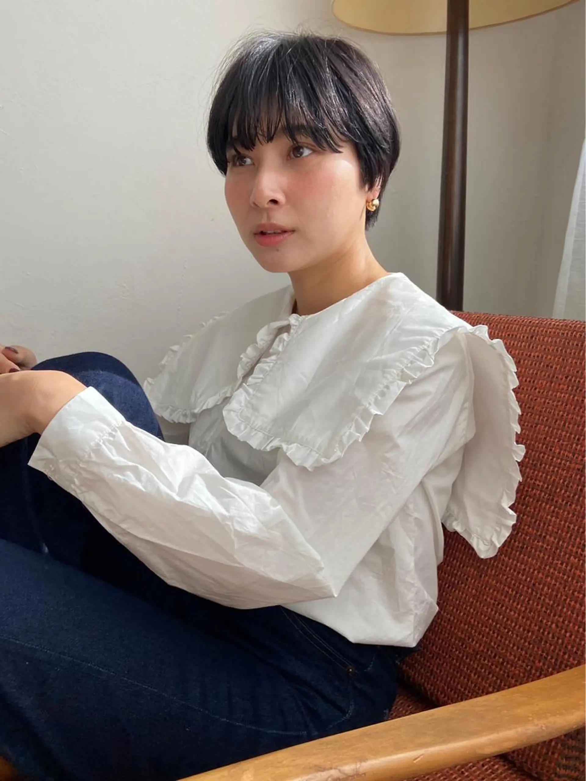 ショート カラー i muのヘアスタイル