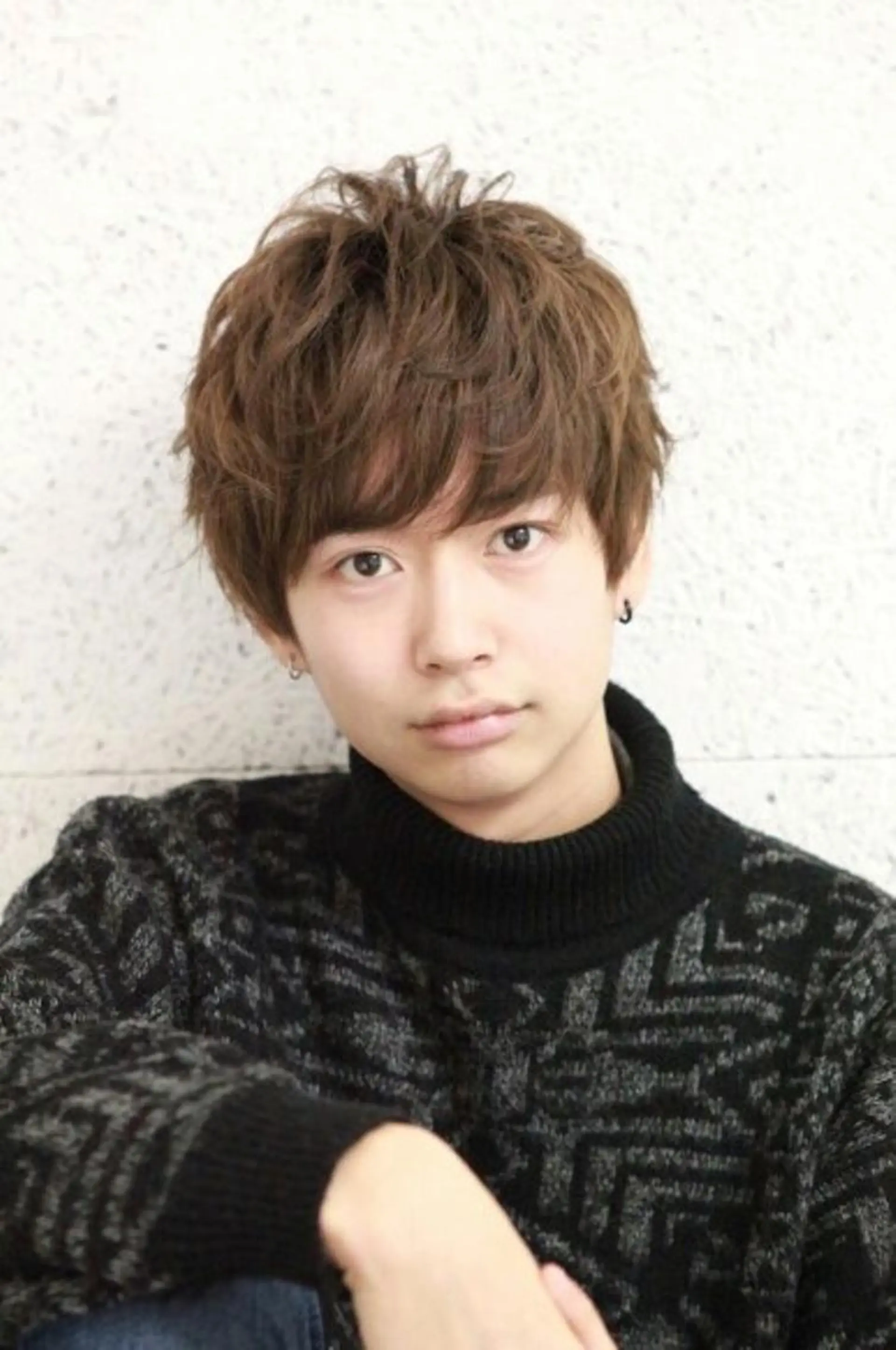 ショート メンズ カラー パーマ ヘアアレンジ マッシュ メンズパーマ ツーブロック 刈り上げ カット かわい ゆうな 髪質改善/縮毛矯正のヘアスタイル