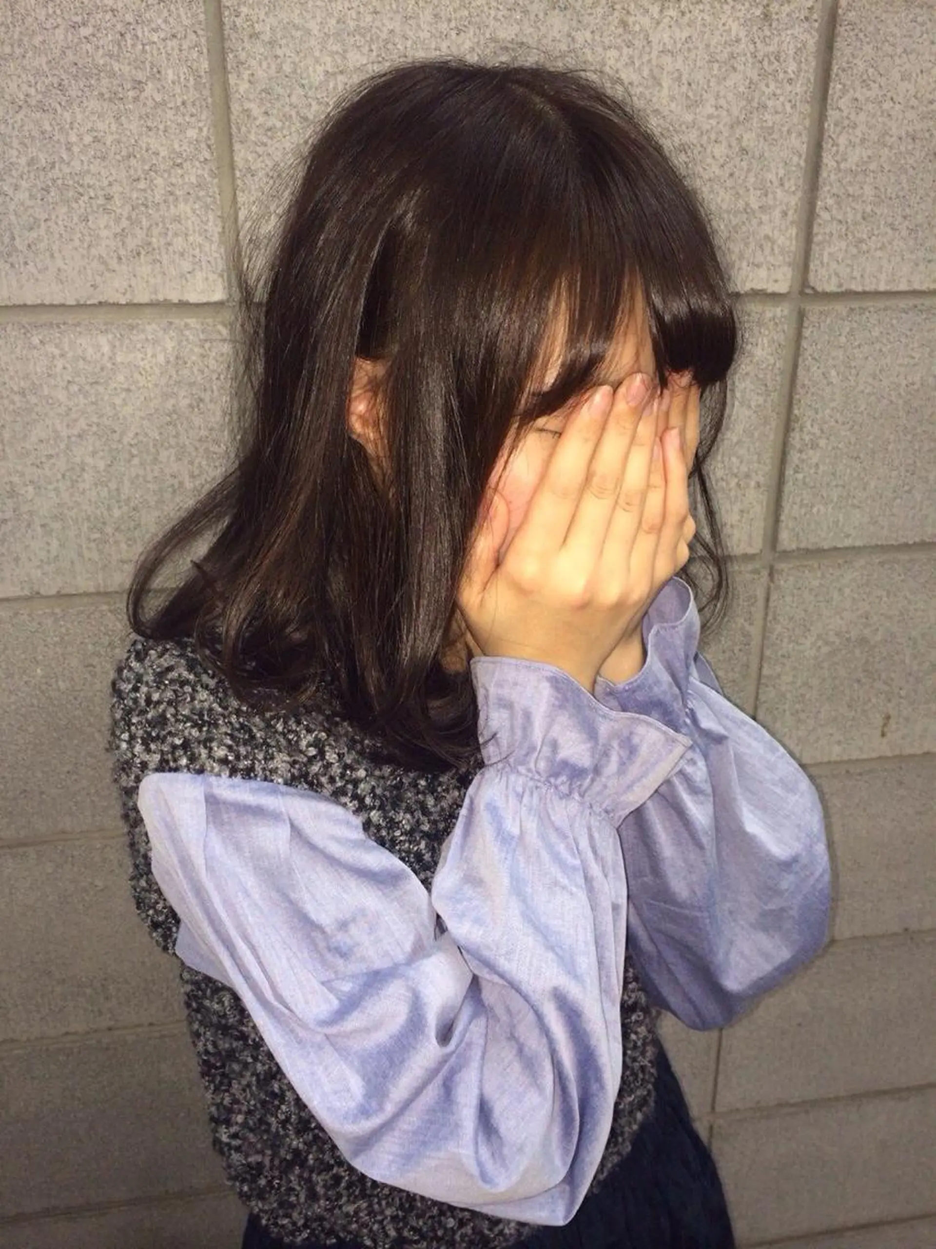セミロング カラー ITO YUKIのヘアスタイル
