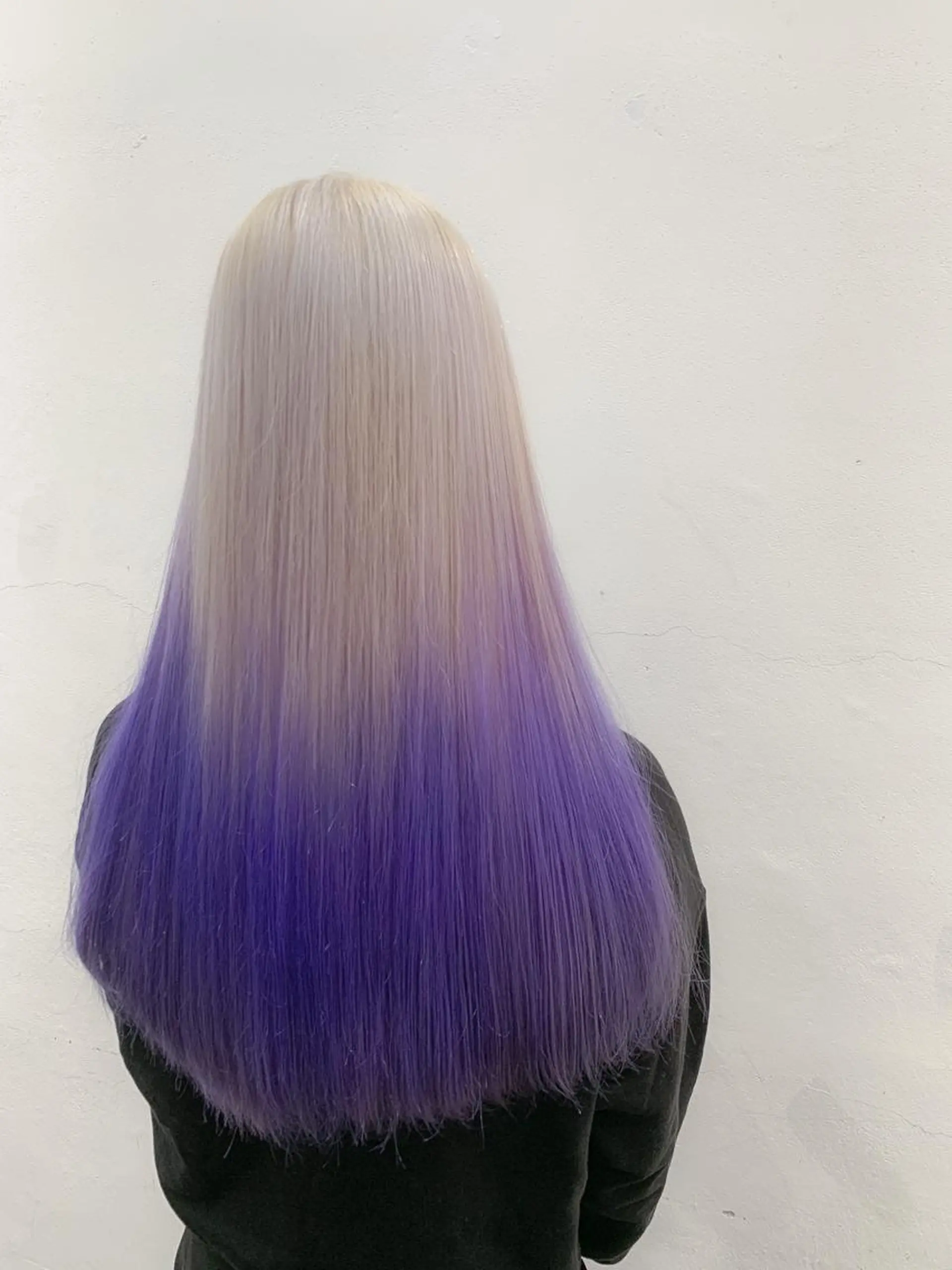 ロング カラー ヘアアレンジ バレイヤージュ ブリーチ ブロンド ケアブリーチ グラデーションカラー ヘアカラー トリートメント THE./ブリーチ 透感カラー/髪質改善のヘアスタイル