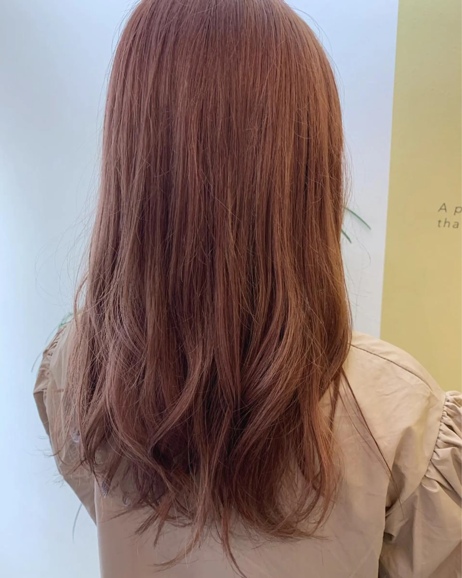 ロング カラー ブリーチ カット ヘアカラー トリートメント hub hair レイヤー/透明感のヘアスタイル