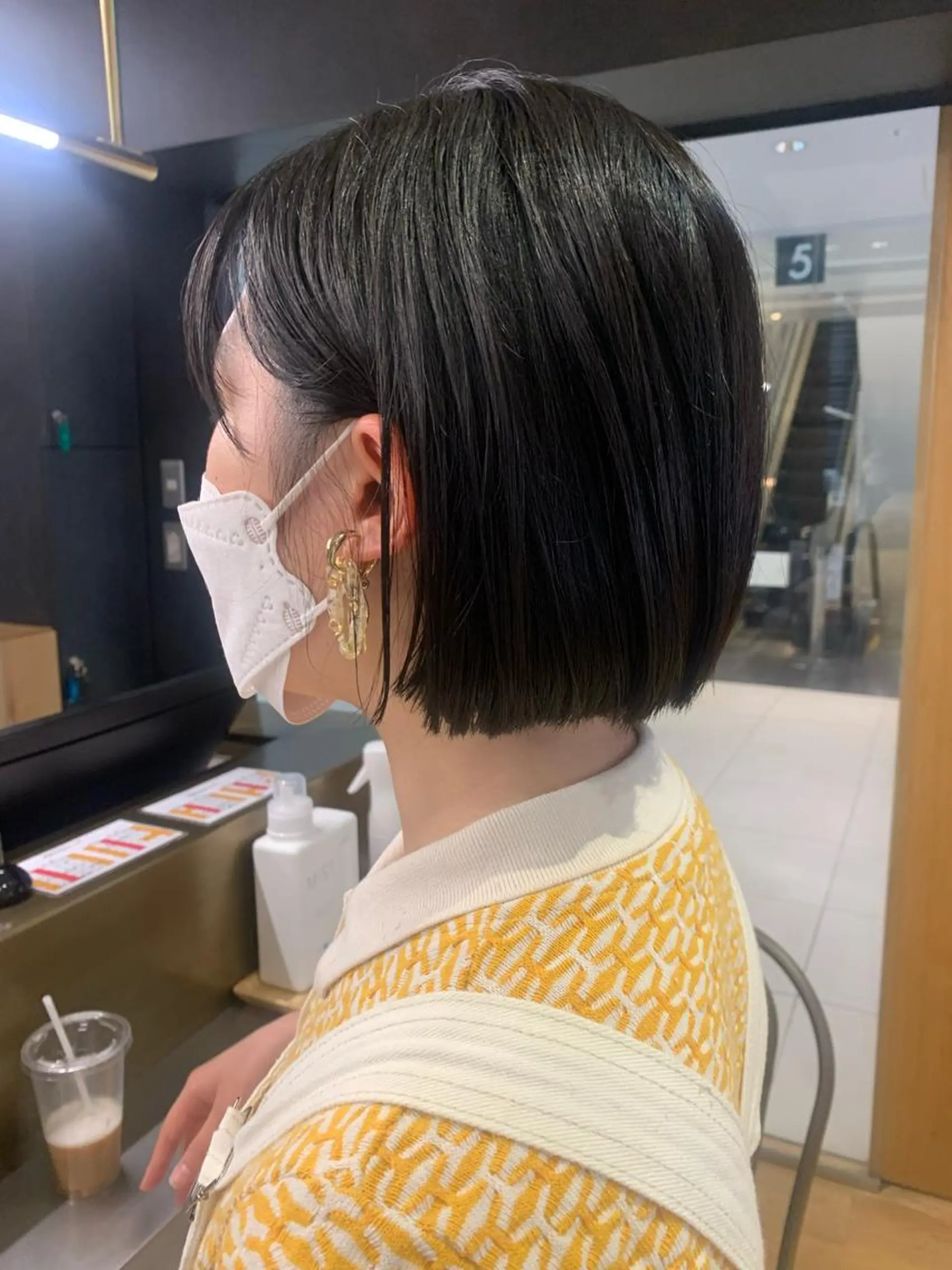 ショート ボブ 土佐 優奈のヘアスタイル
