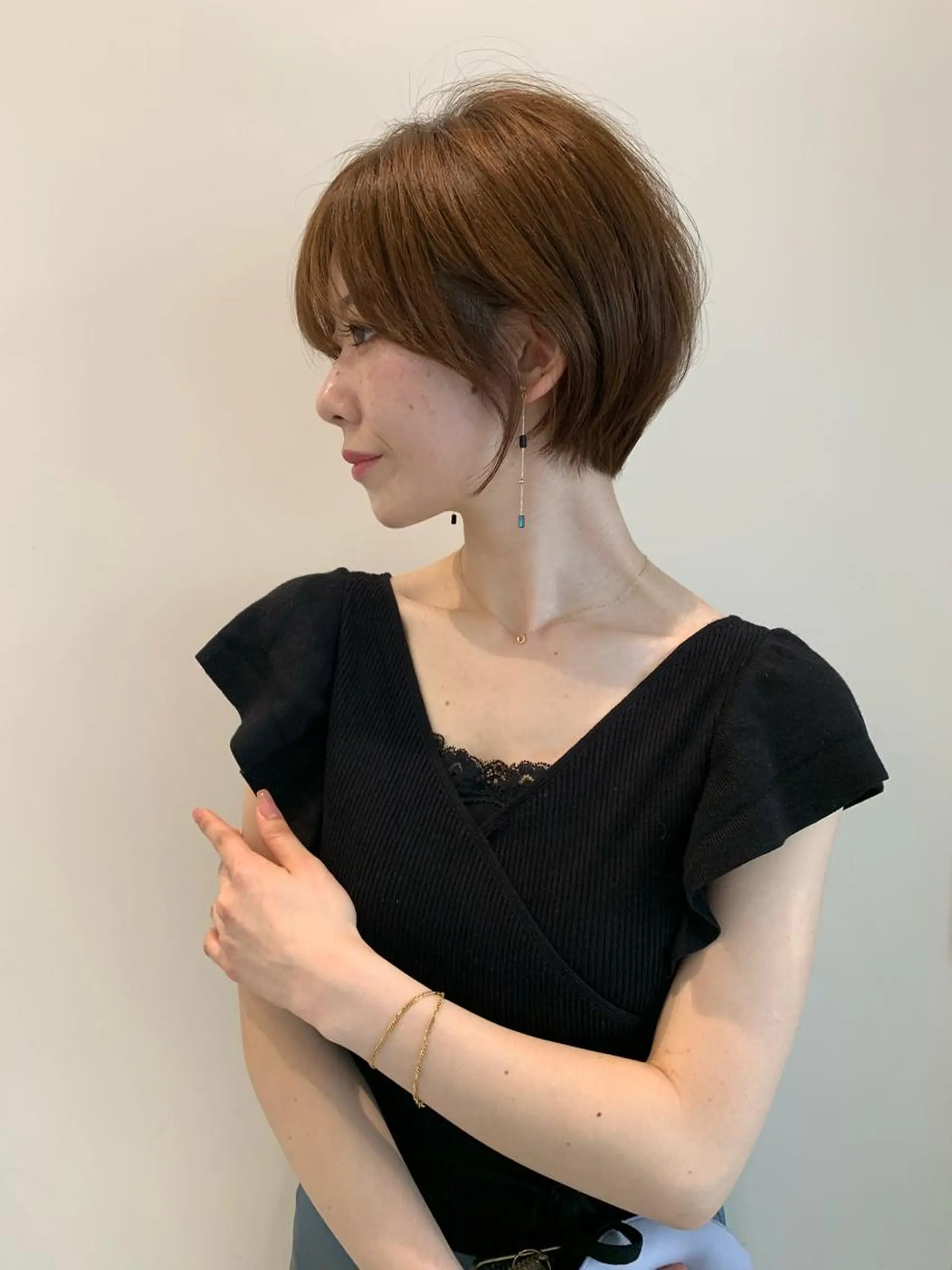 ショート カラー ショートヘア カット ヘアカラー トリートメント _WHITE所属・石川直樹 似合わせカット✨のヘアスタイル