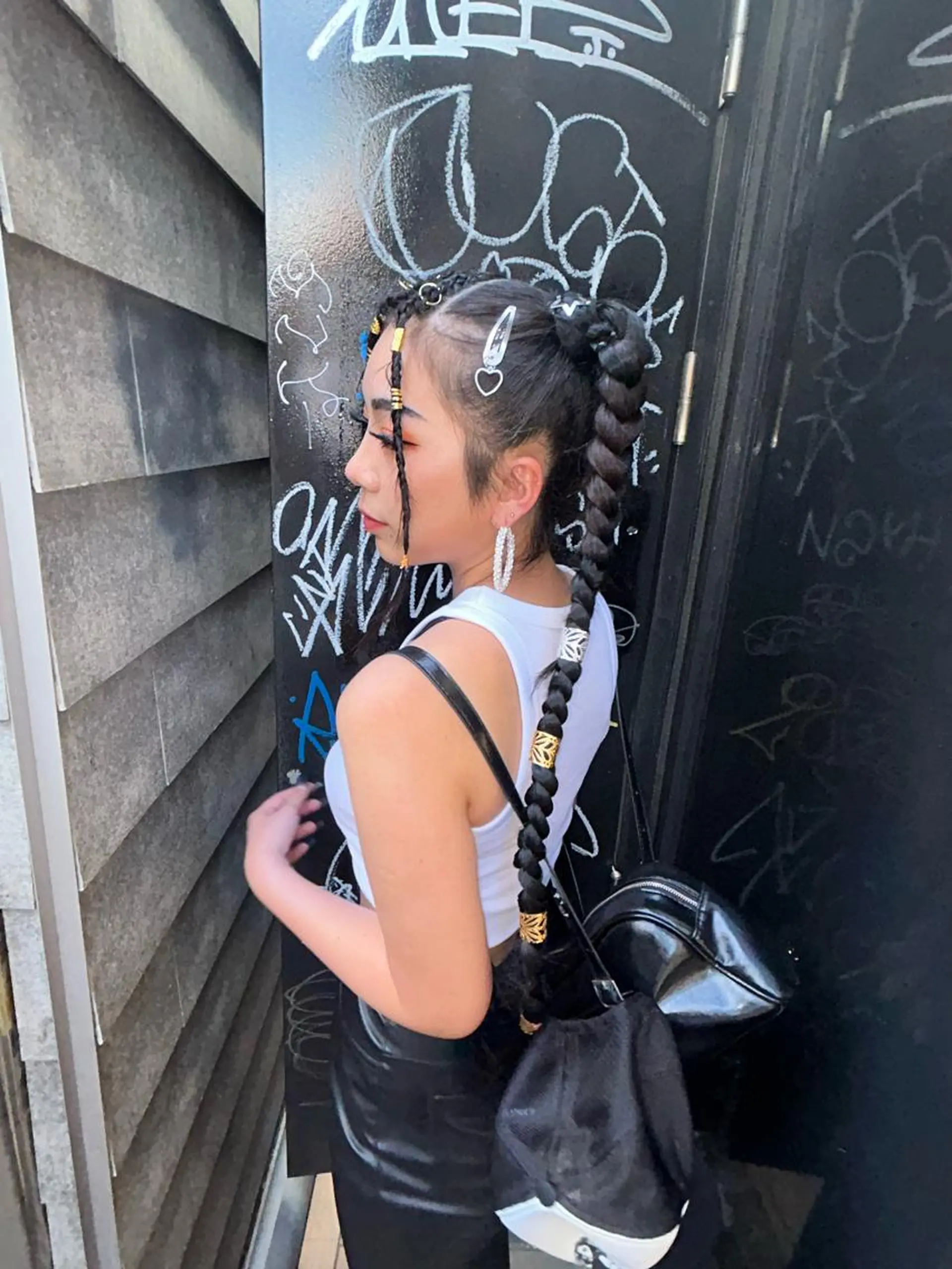 ロング ヘアアレンジ Maho/海外 レイヤー/ハッシュのヘアスタイル