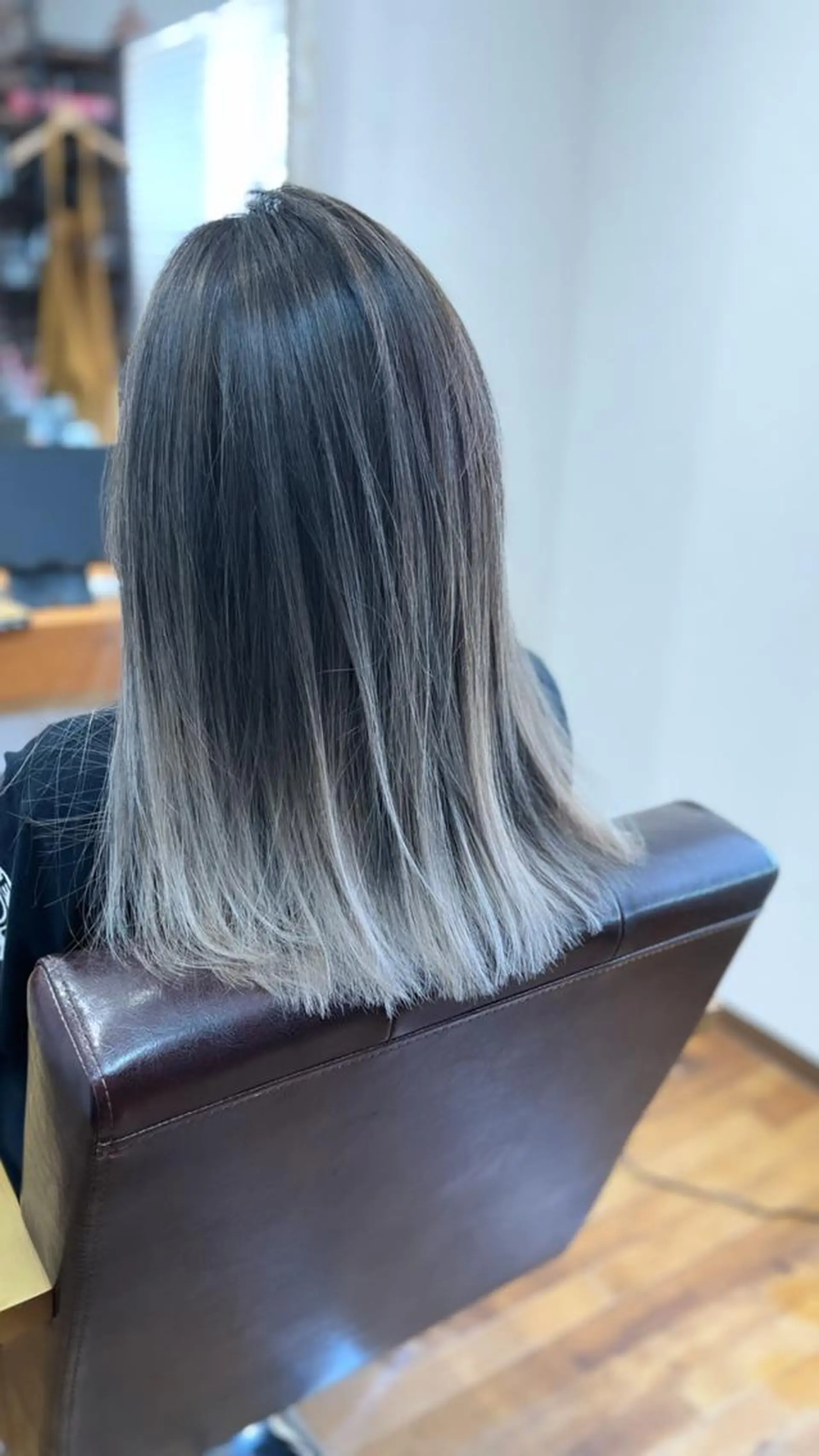 セミロング カラー カット ヘアカラー トリートメント さいとう つかさのヘアスタイル