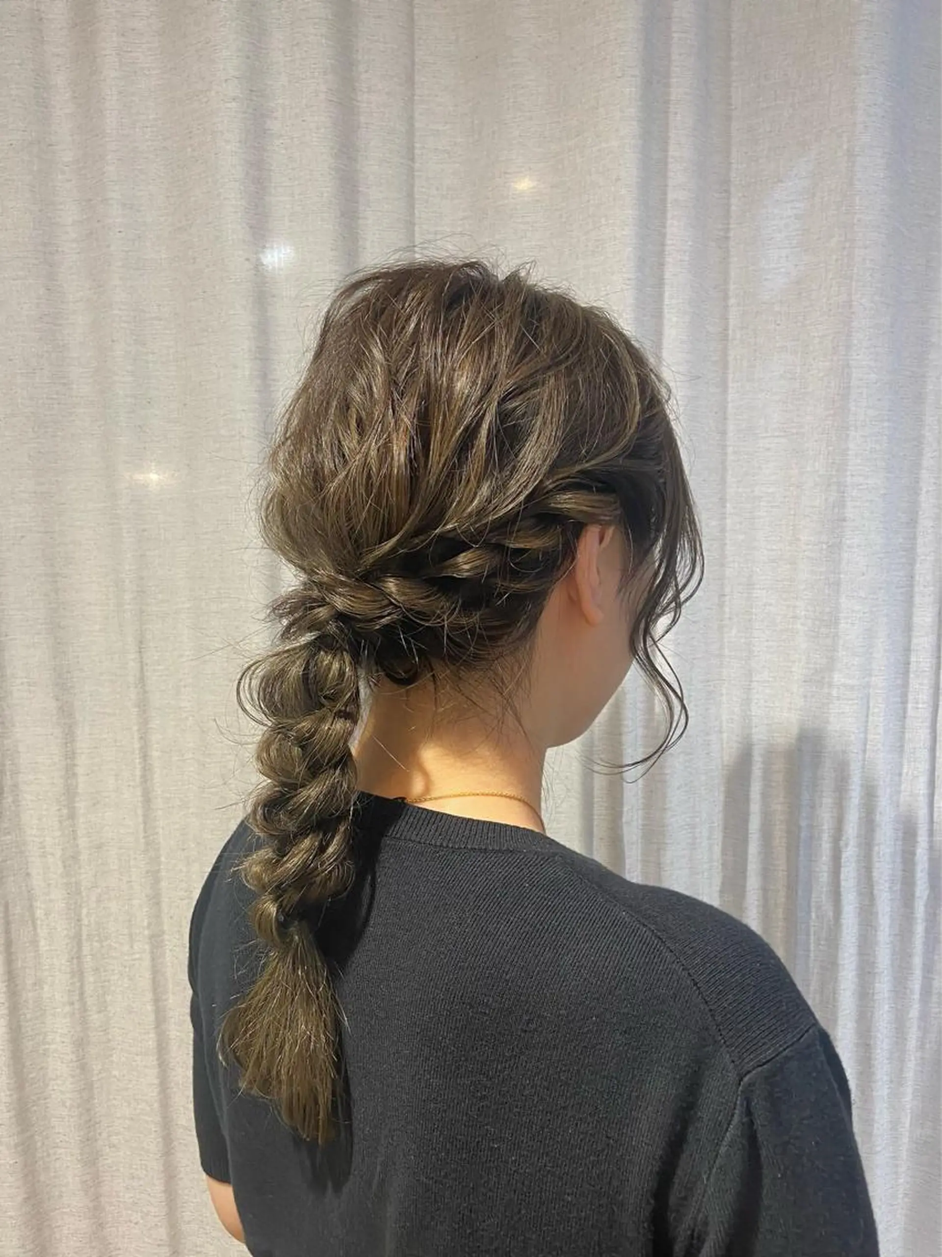 ミディアム ヘアアレンジ なかまみさと 🌼極上ヘッドスパのヘアスタイル