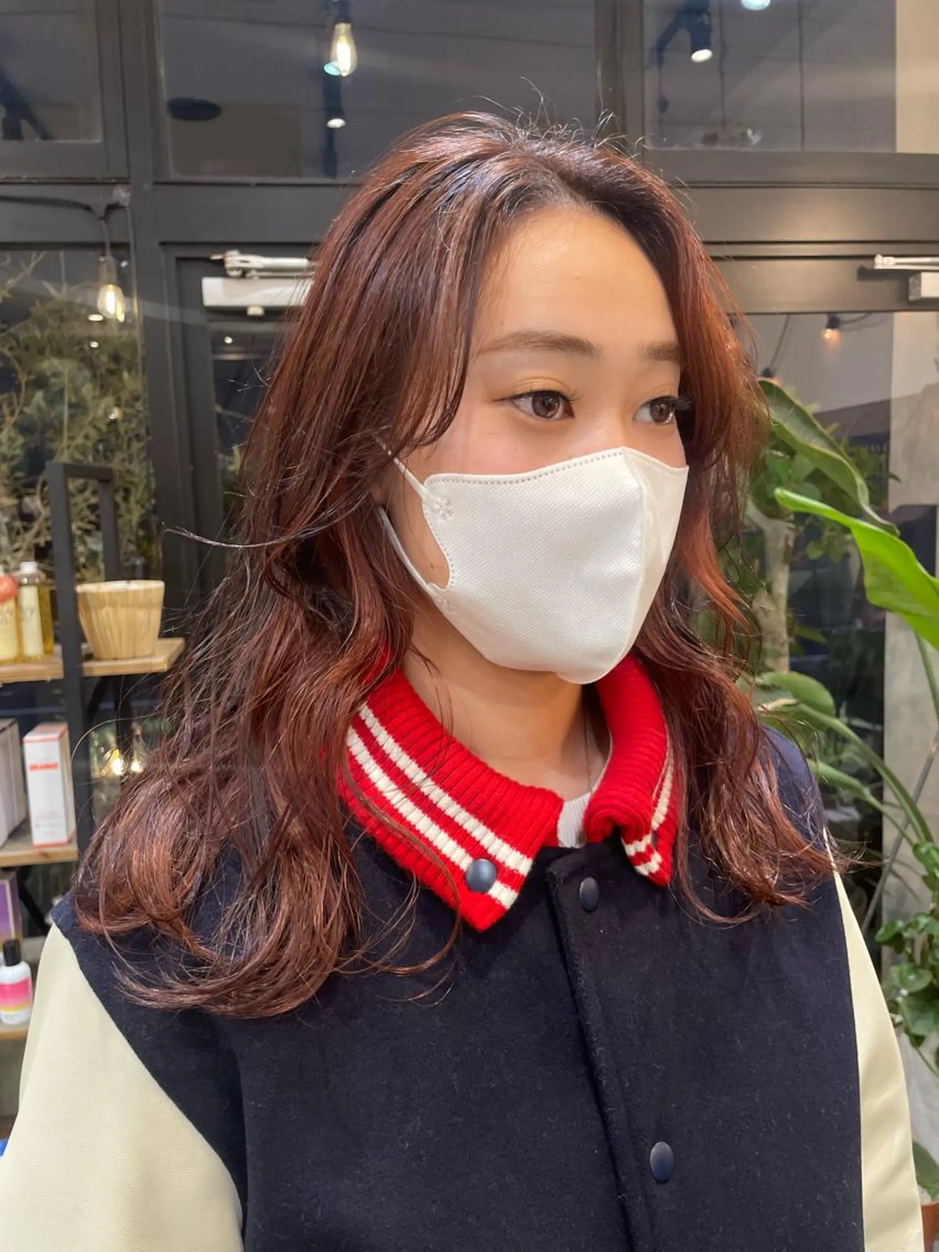 セミロング ヘアカラー トリートメント 透明感カラー 🦋AYAのヘアスタイル