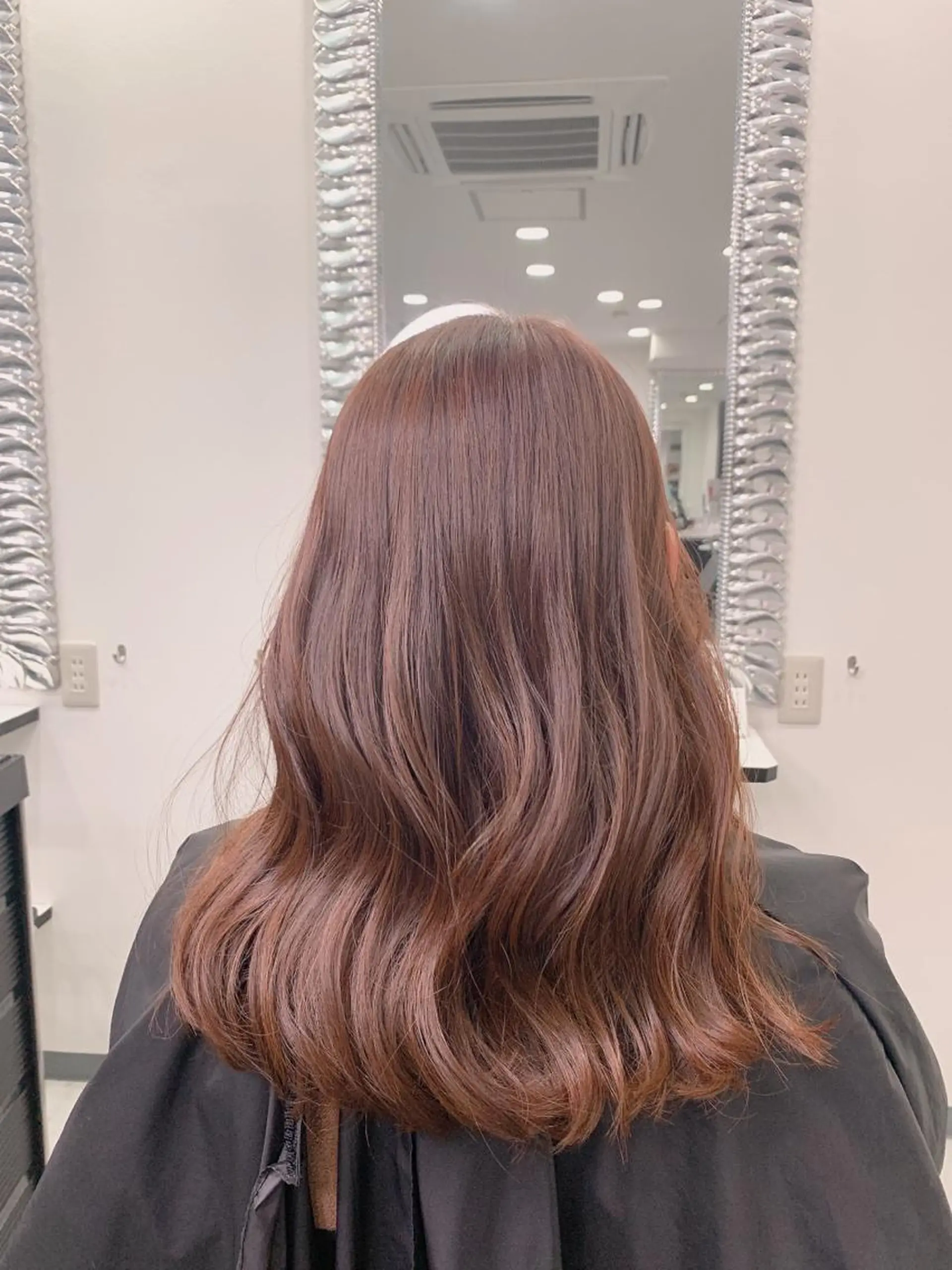 セミロング ルービック難波／韓国 /艶カラー/KAZUのヘアスタイル