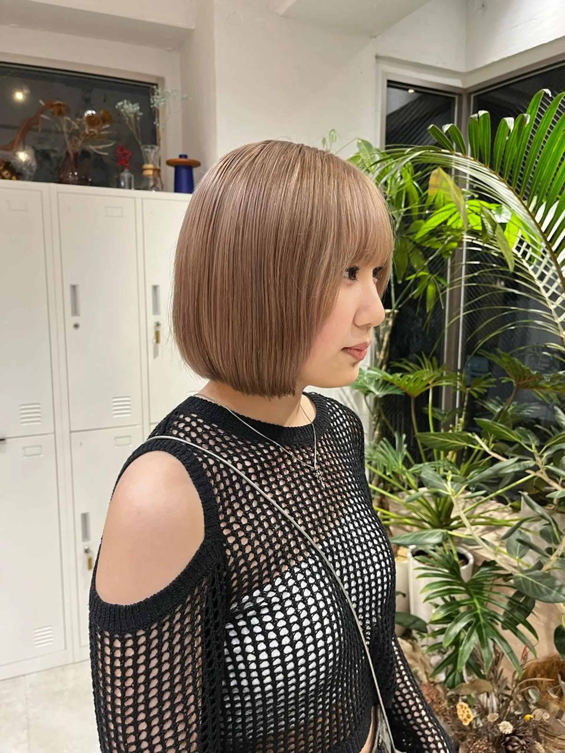 ショート カラー 🦖ミニボブ/ボブ /MOEKA🦕のヘアスタイル