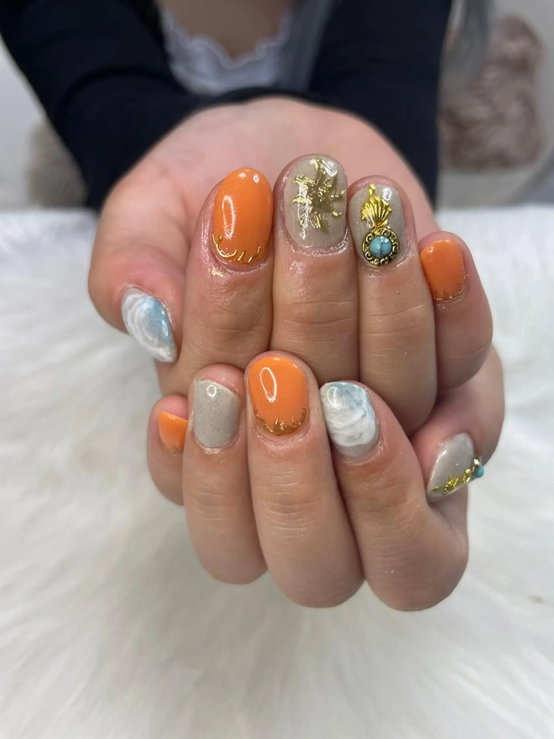 ネイル アートネイル ジェルネイル BINERVA nail salonのネイルデザイン