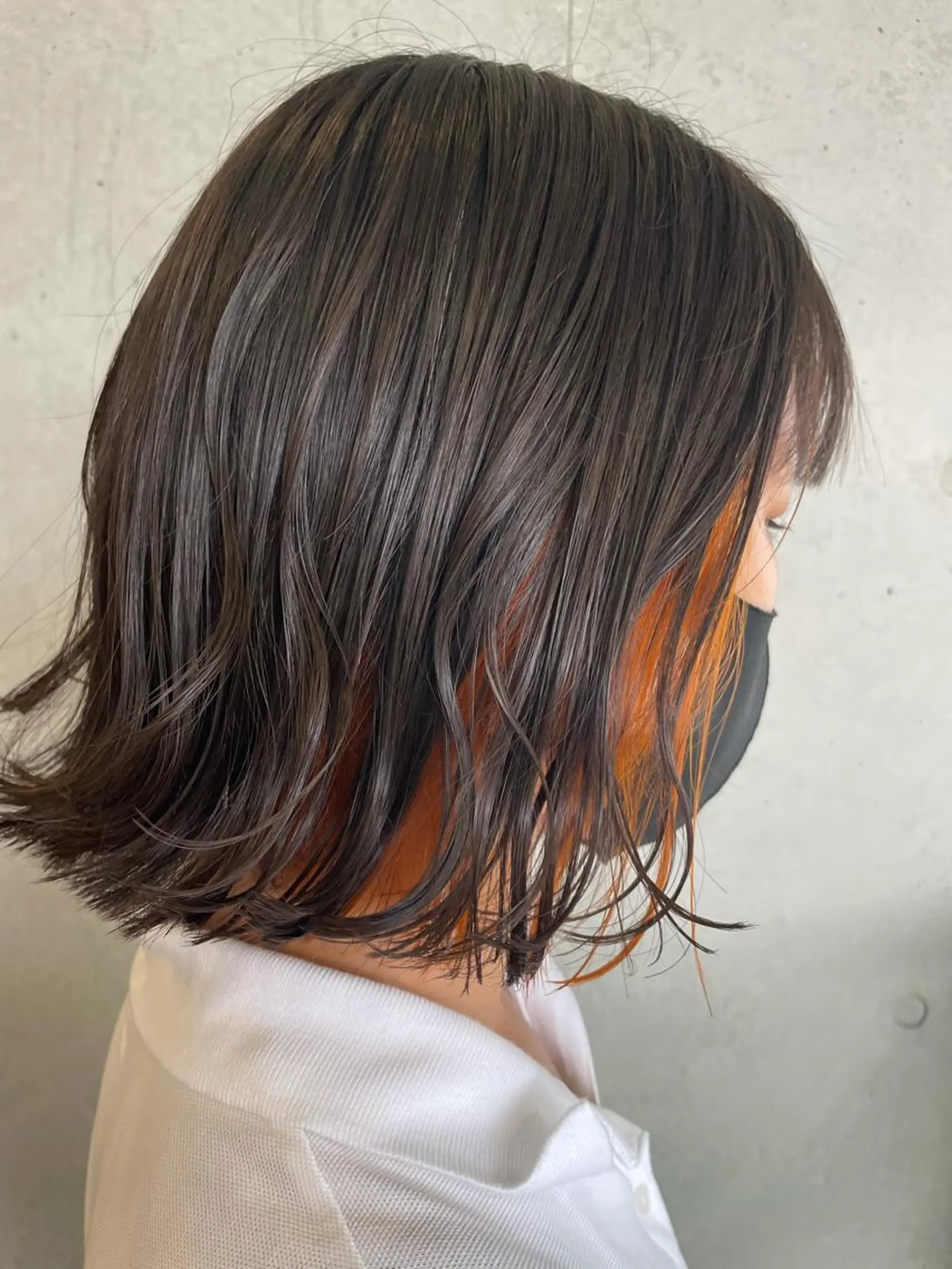 ミディアム カラー シールエクステ ブリーチ ケアブリーチ 透明感カラー デザインカラー 髪質改善/縮毛矯正 ツヤ髪🩷さつきのヘアスタイル