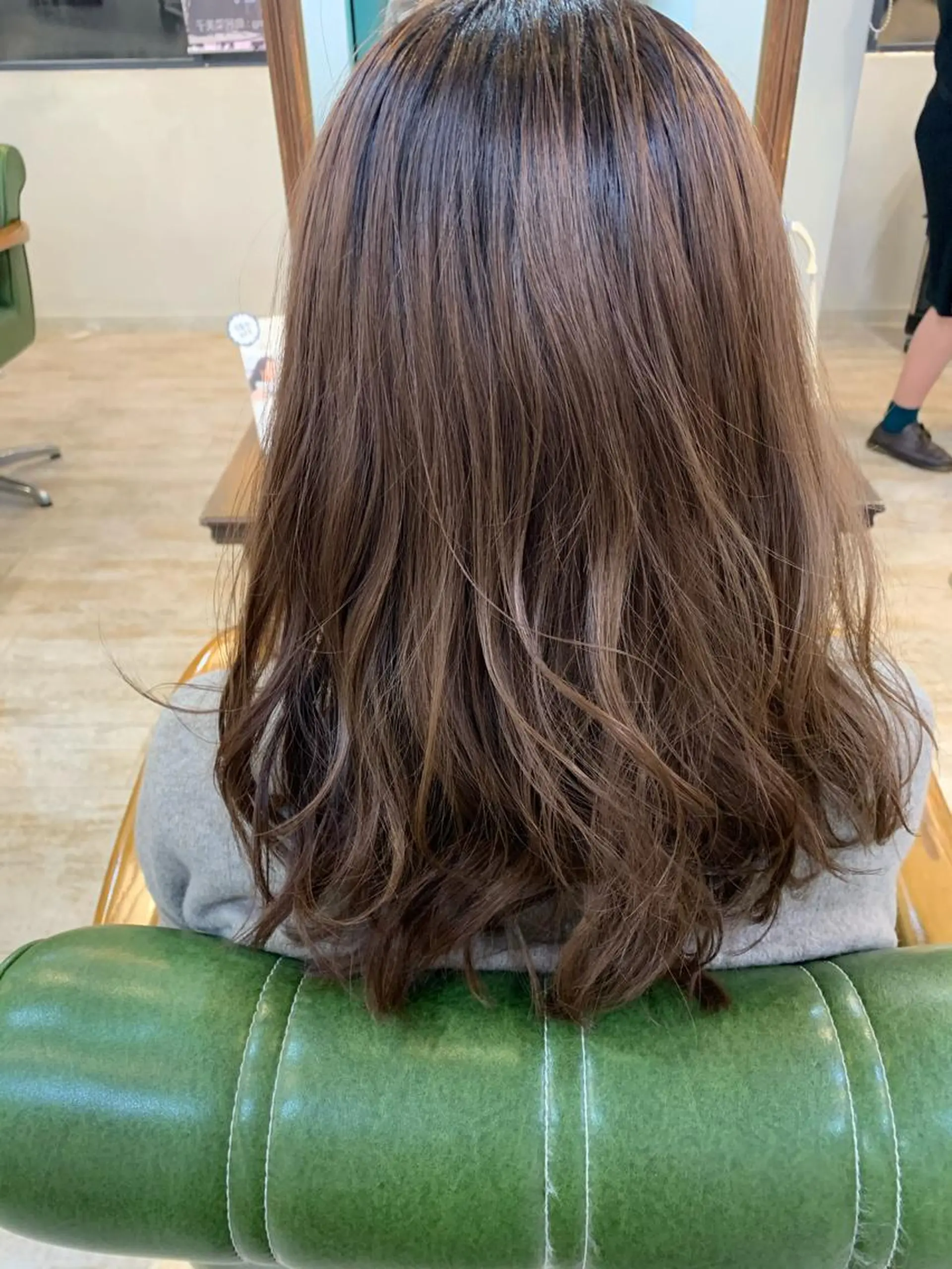 ロング パーマ 藤間 帆乃夏（とうまほのかのヘアスタイル