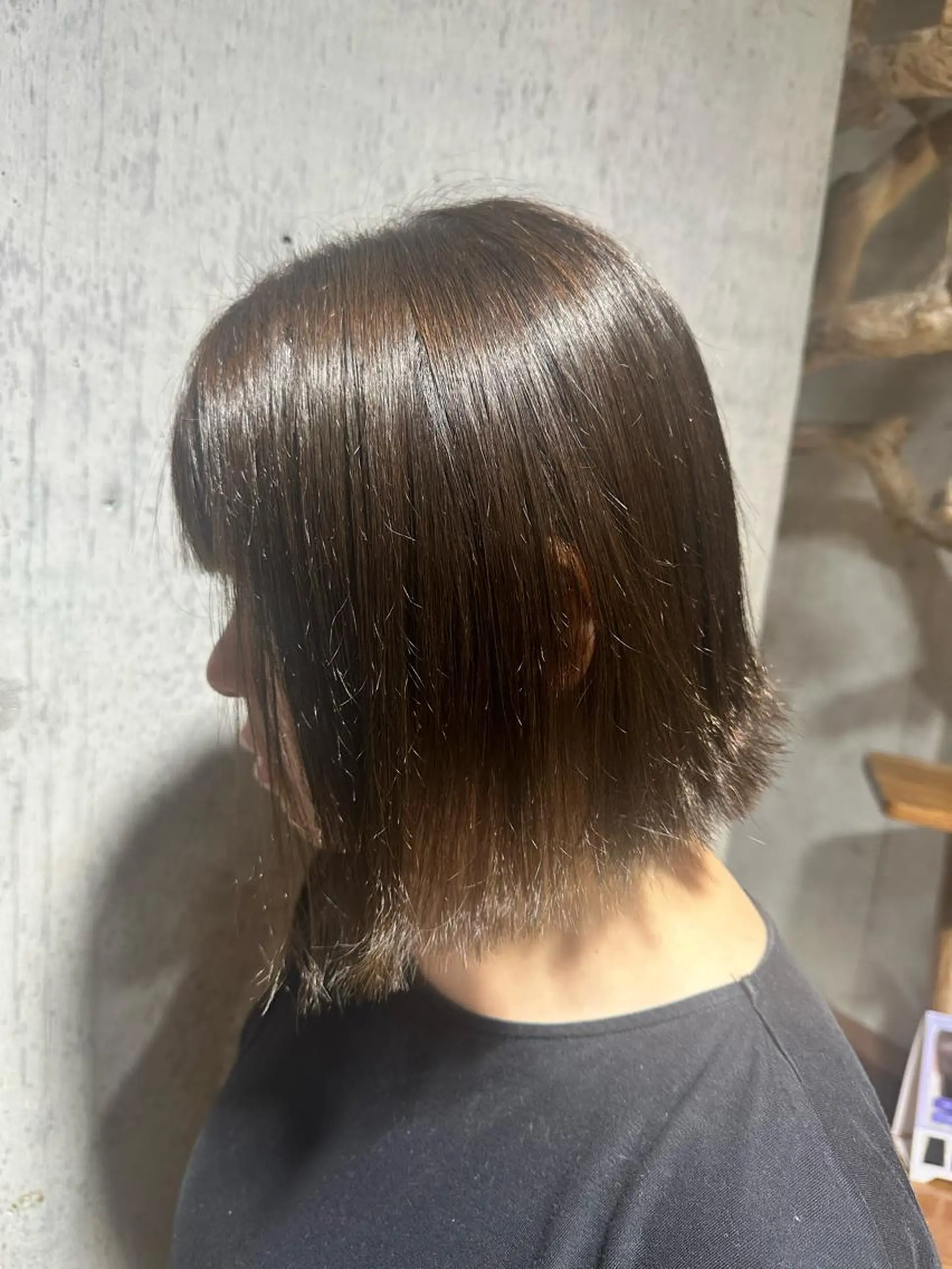 ミディアム プルエクステ ボブレイヤー ボブ エクステ レイヤーカット 吉川 舞雪のマツエク・マツパデザイン