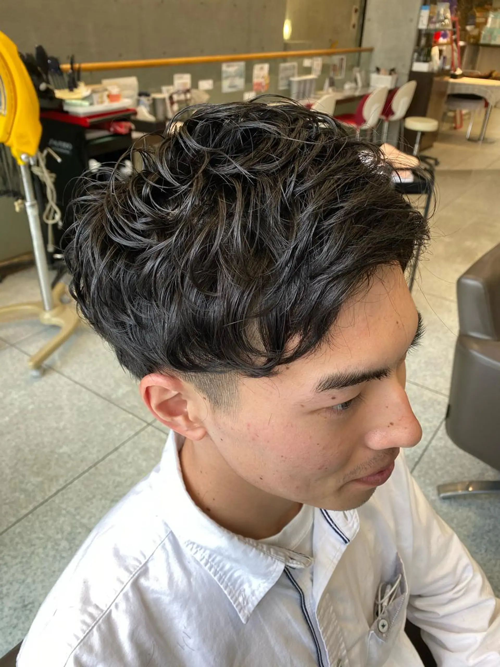 メンズ メンズパーマ カット パーマ 🔥指名率No. 1 🔥⭐️ひかる⭐️のヘアスタイル