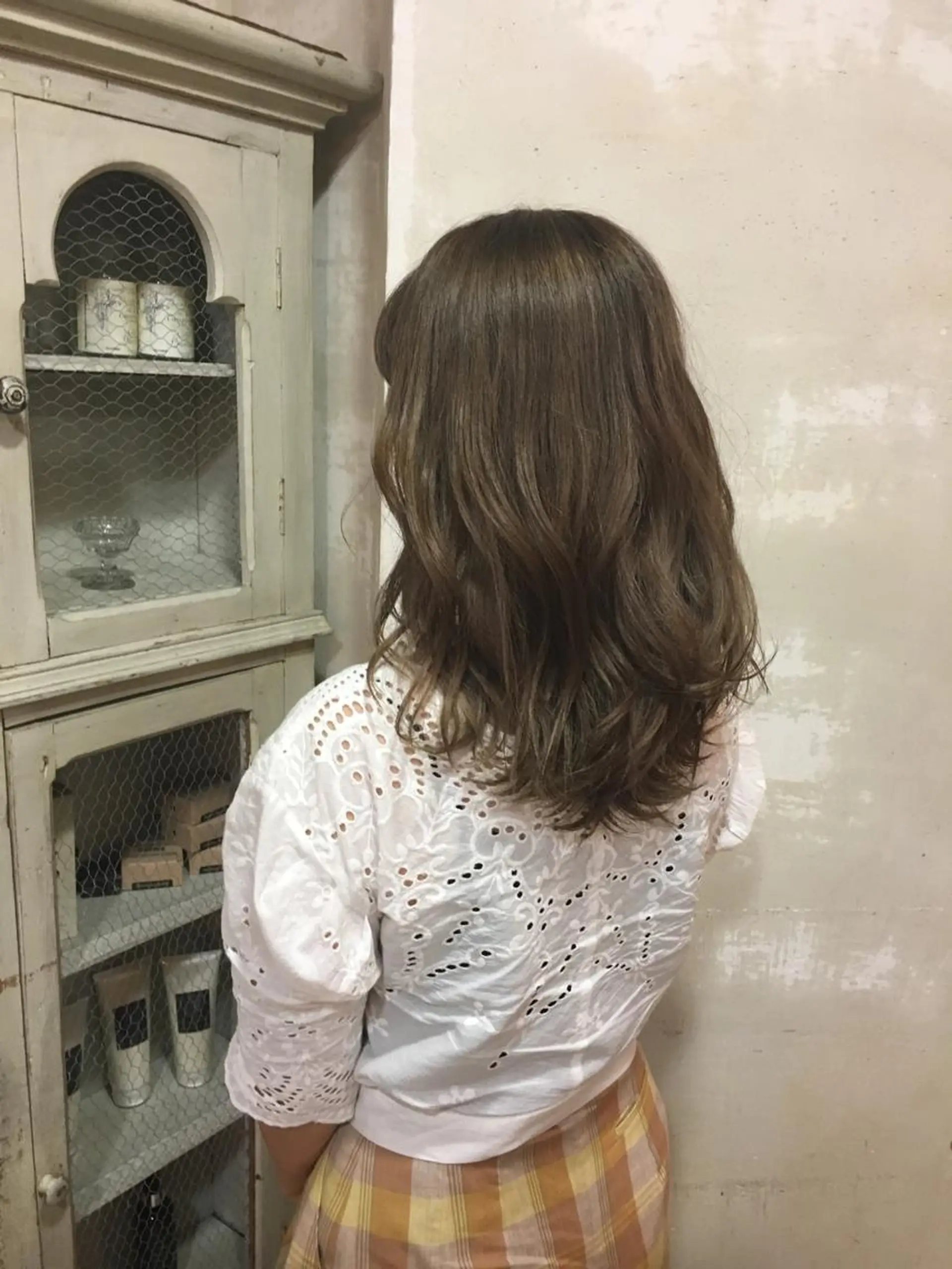 ロング カラー ヘアアレンジ ブリーチ ダブルカラー amie by afloat(エイミーバイアフロート)所属・井上 日菜乃のヘアスタイル