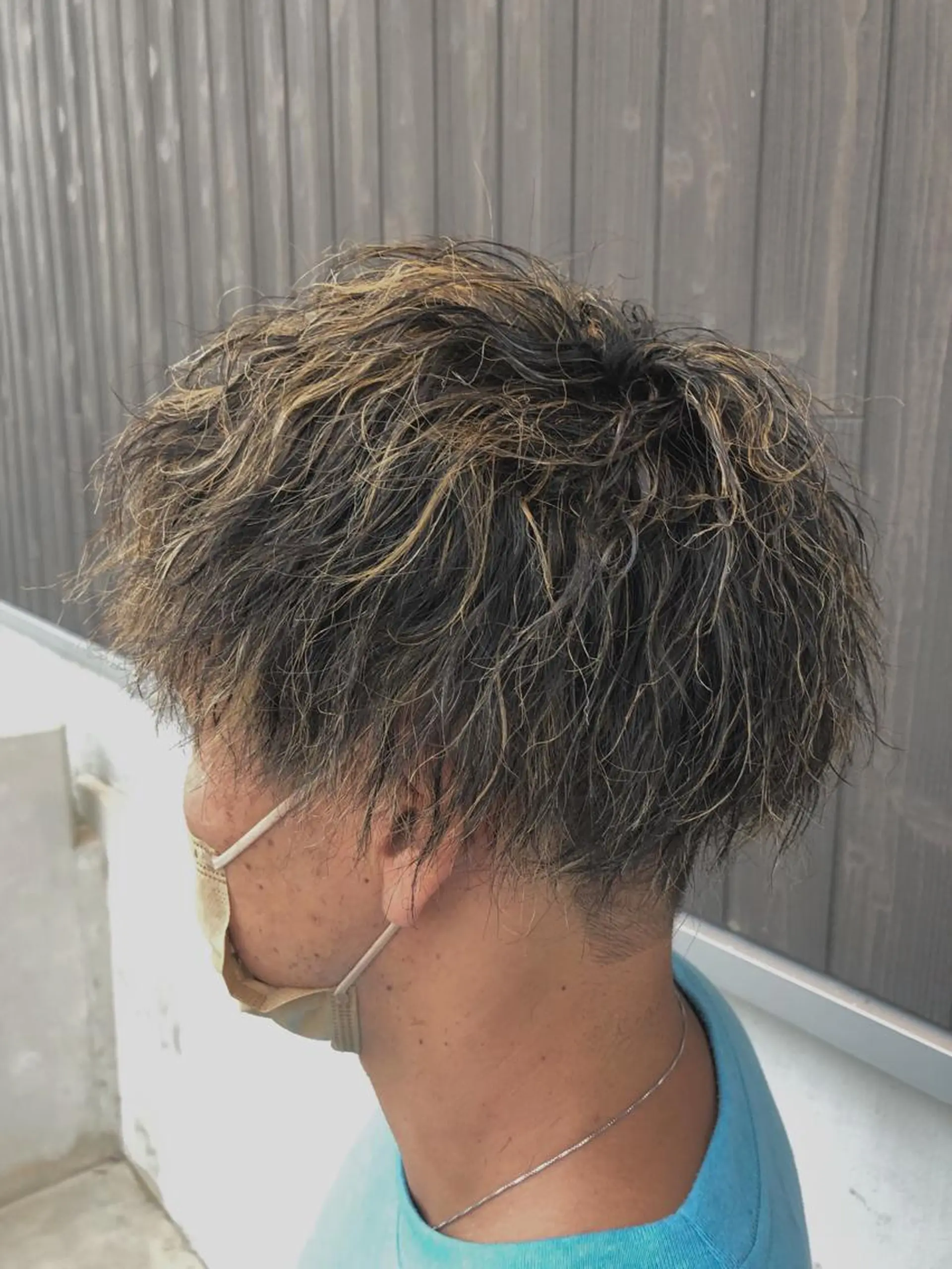 ショート パーマ メンズ NAKAGAWA YUICHIのヘアスタイル