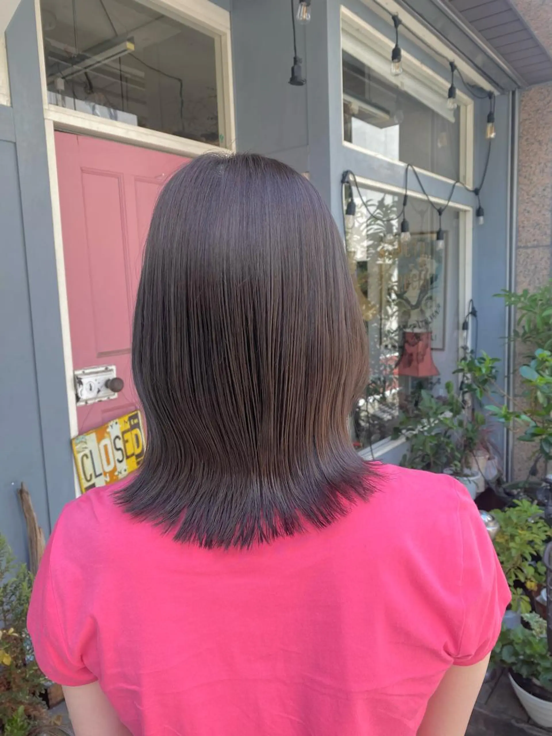 ミディアム カラー ベージュカラー SALOWIN二子玉川South店所属・AYANO ／レイヤー／オリーブのヘアスタイル