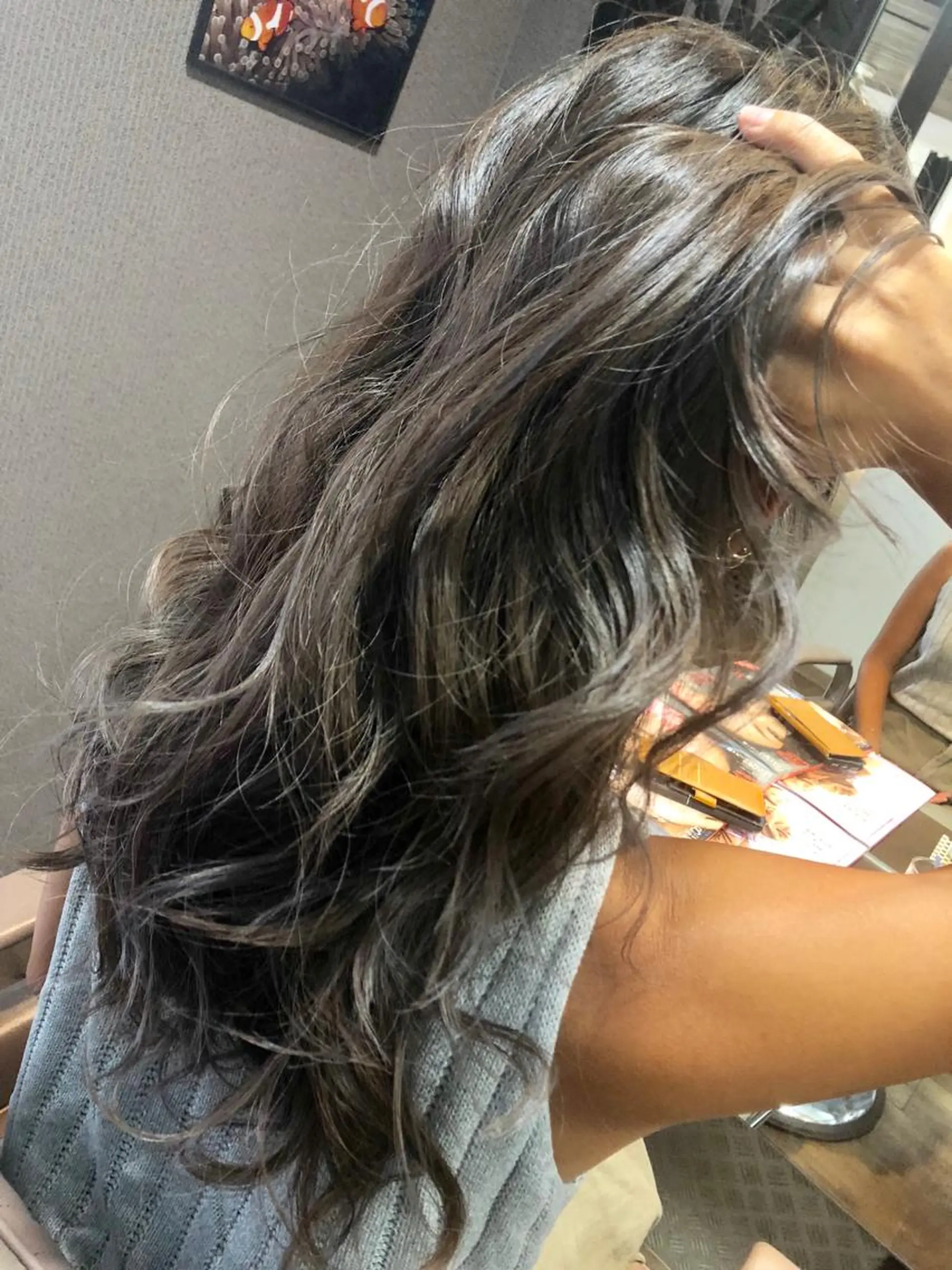 ロング カラー pep natsumiのヘアスタイル