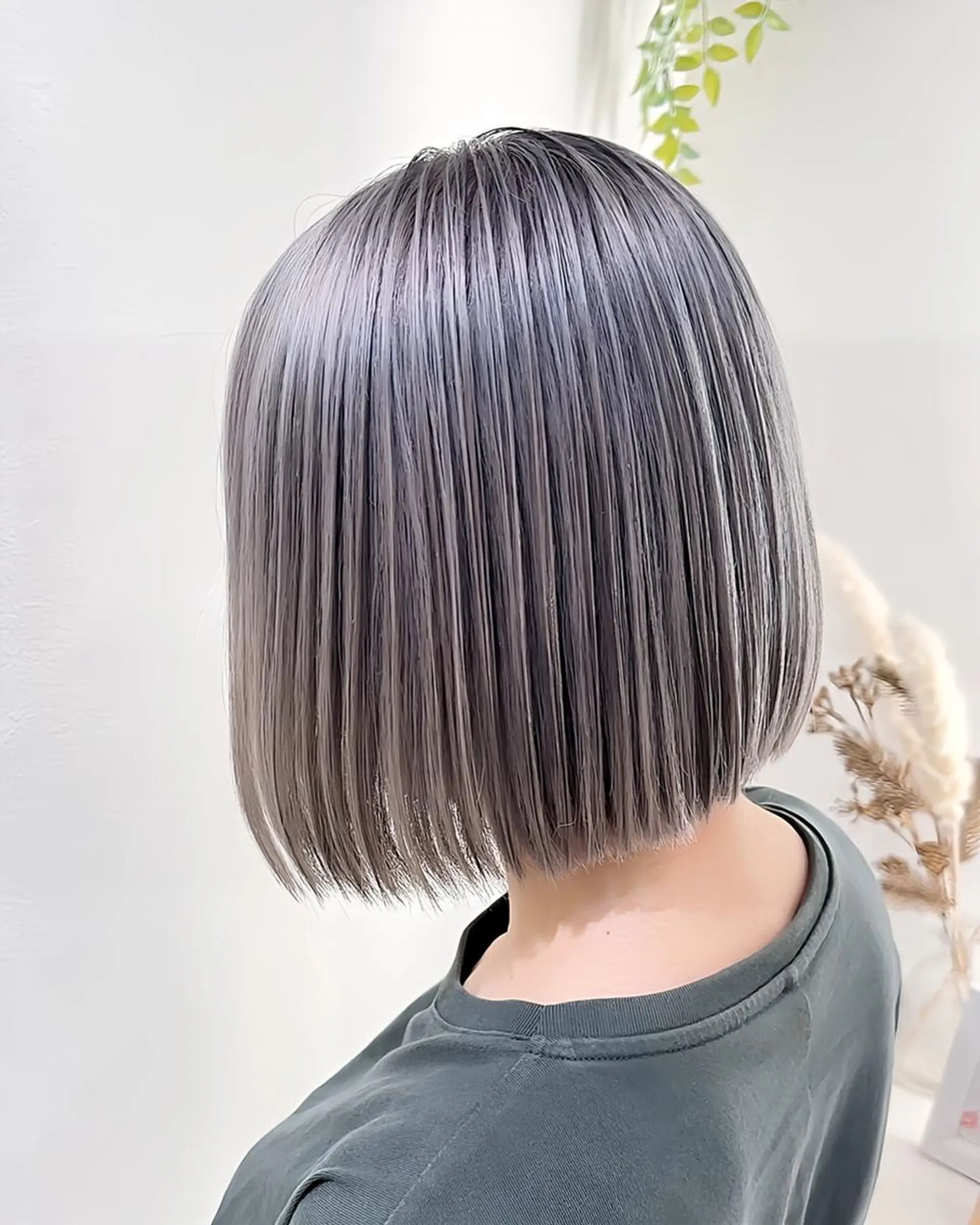 セミロング カラー ブリーチ 髪質改善 ヘアカラー ＡＳＨ大宮/ブリーチ 髪質改善/カラーのヘアスタイル