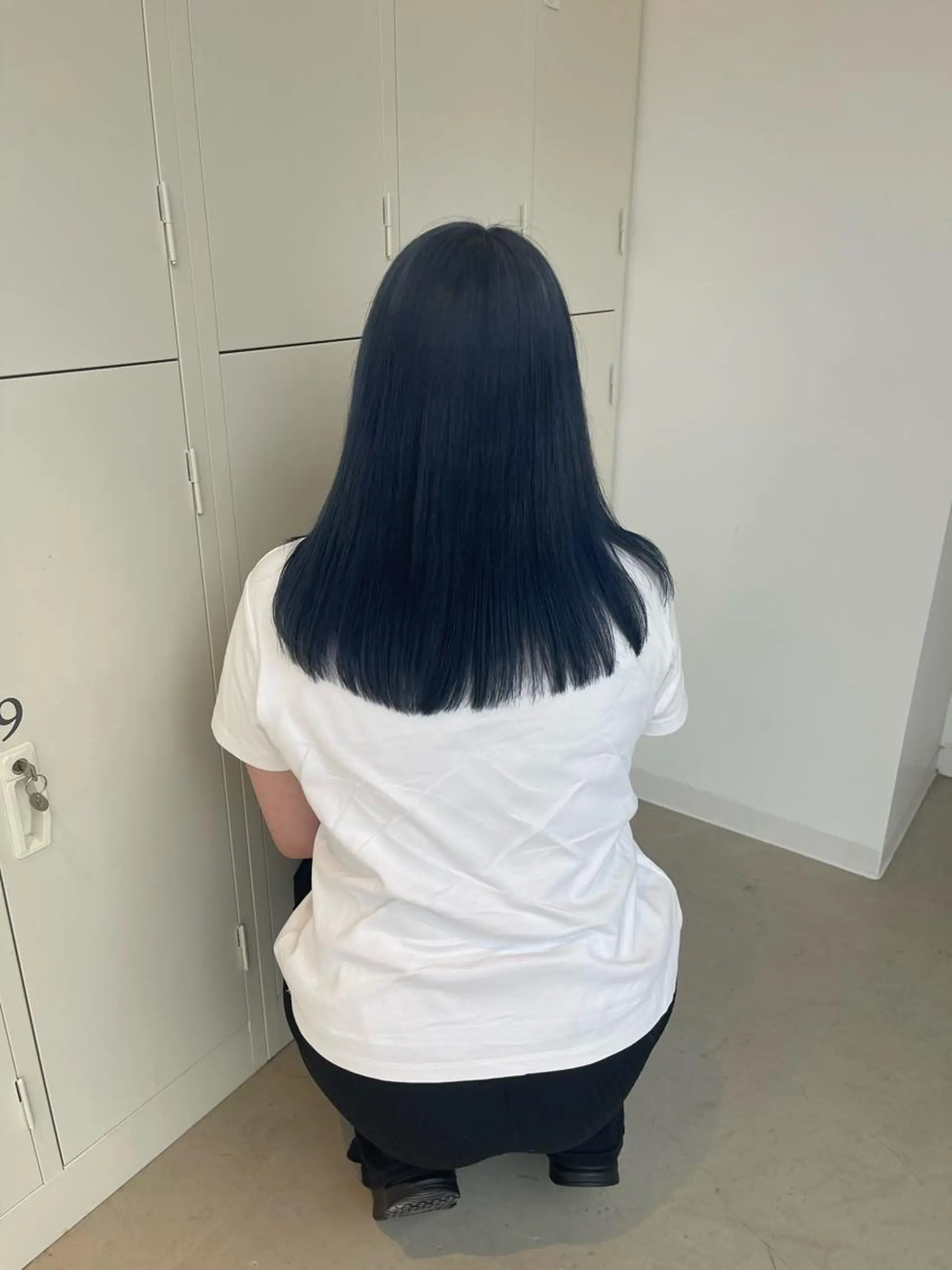 セミロング カラー ヘアカラー トリートメント 店長　MANAMI ／ブリーチ／骨格ボブのヘアスタイル