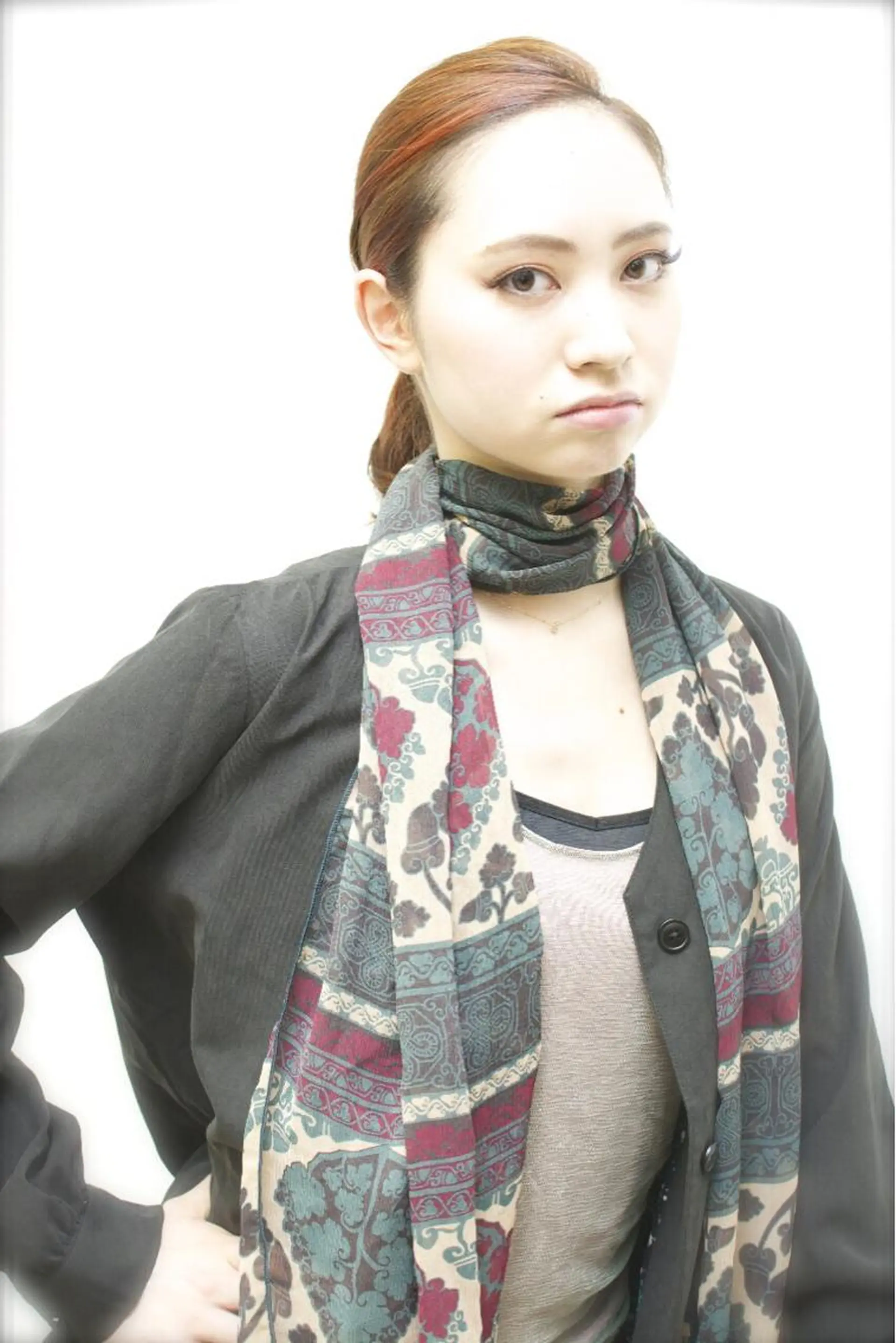 セミロング ヘアアレンジ 髪質改善&デザイン専門店Retto:天王寺阿倍野店所属・髪質改善/デザイン/ 天王寺/奥野和広のヘアスタイル