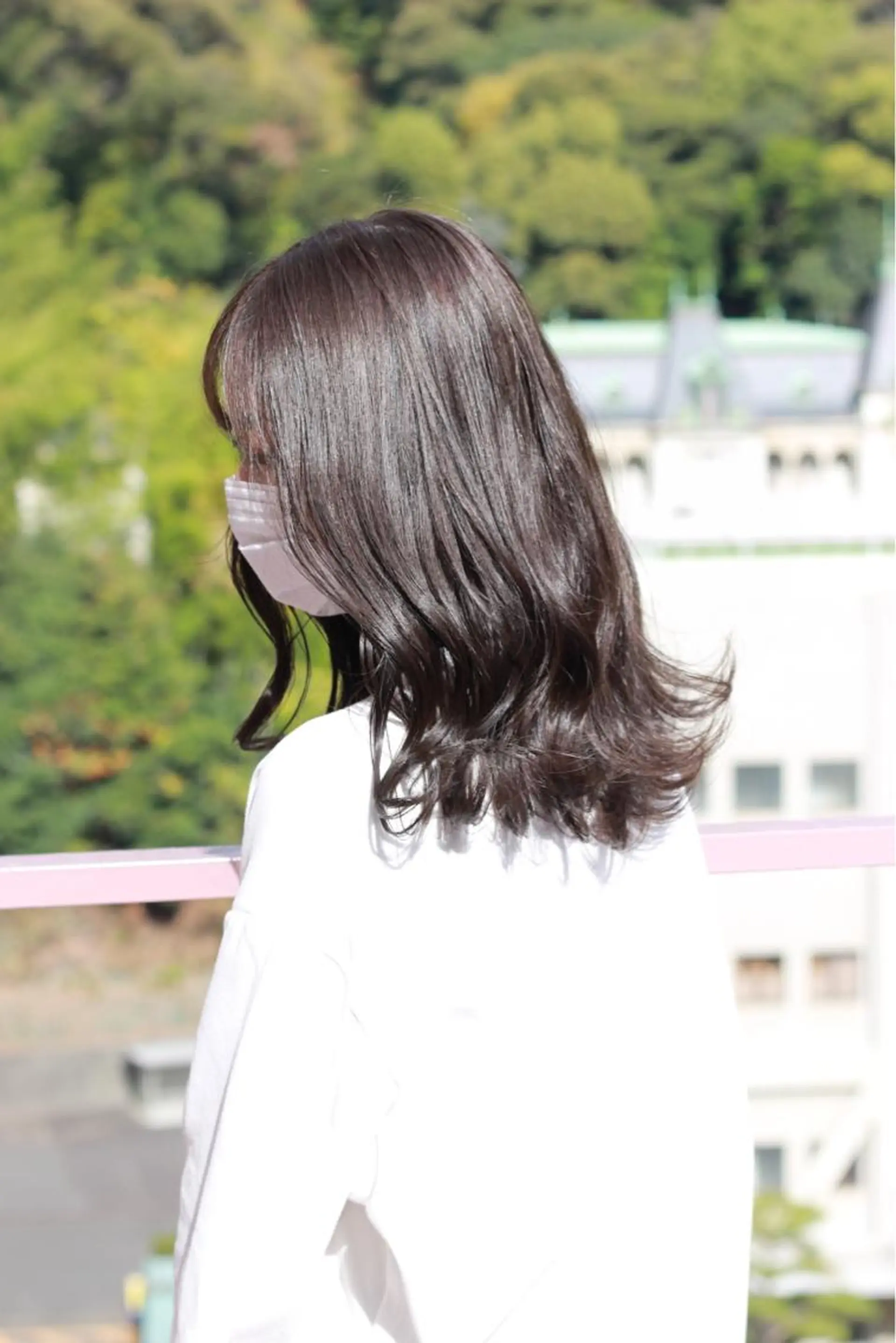 セミロング カラー ダークグレー ダークグレージュ グレージュ ヘアカラー Viage （ビアージュ）のヘアスタイル