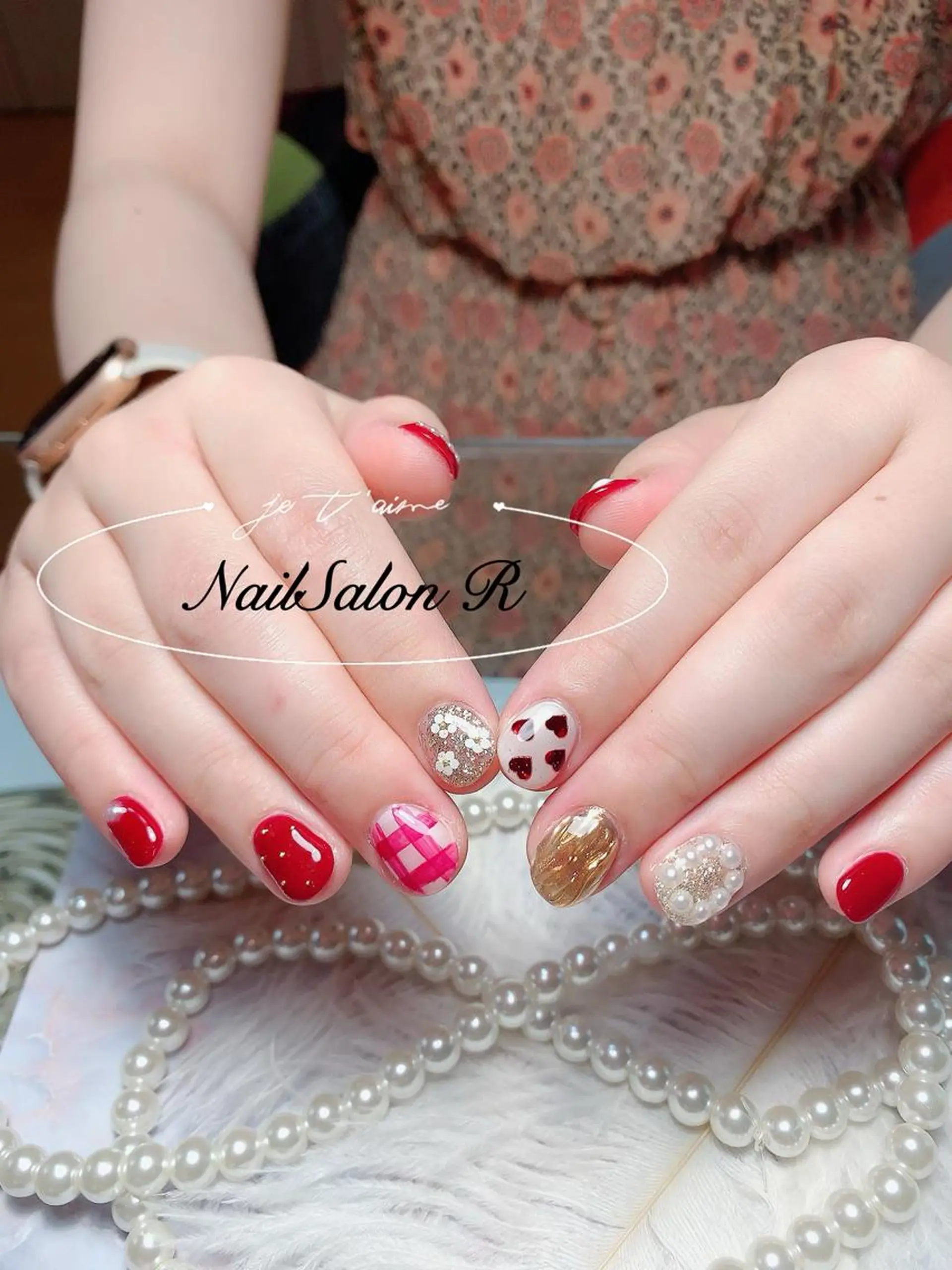 ネイル ハンドネイル NailSalonR 宮里のネイルデザイン