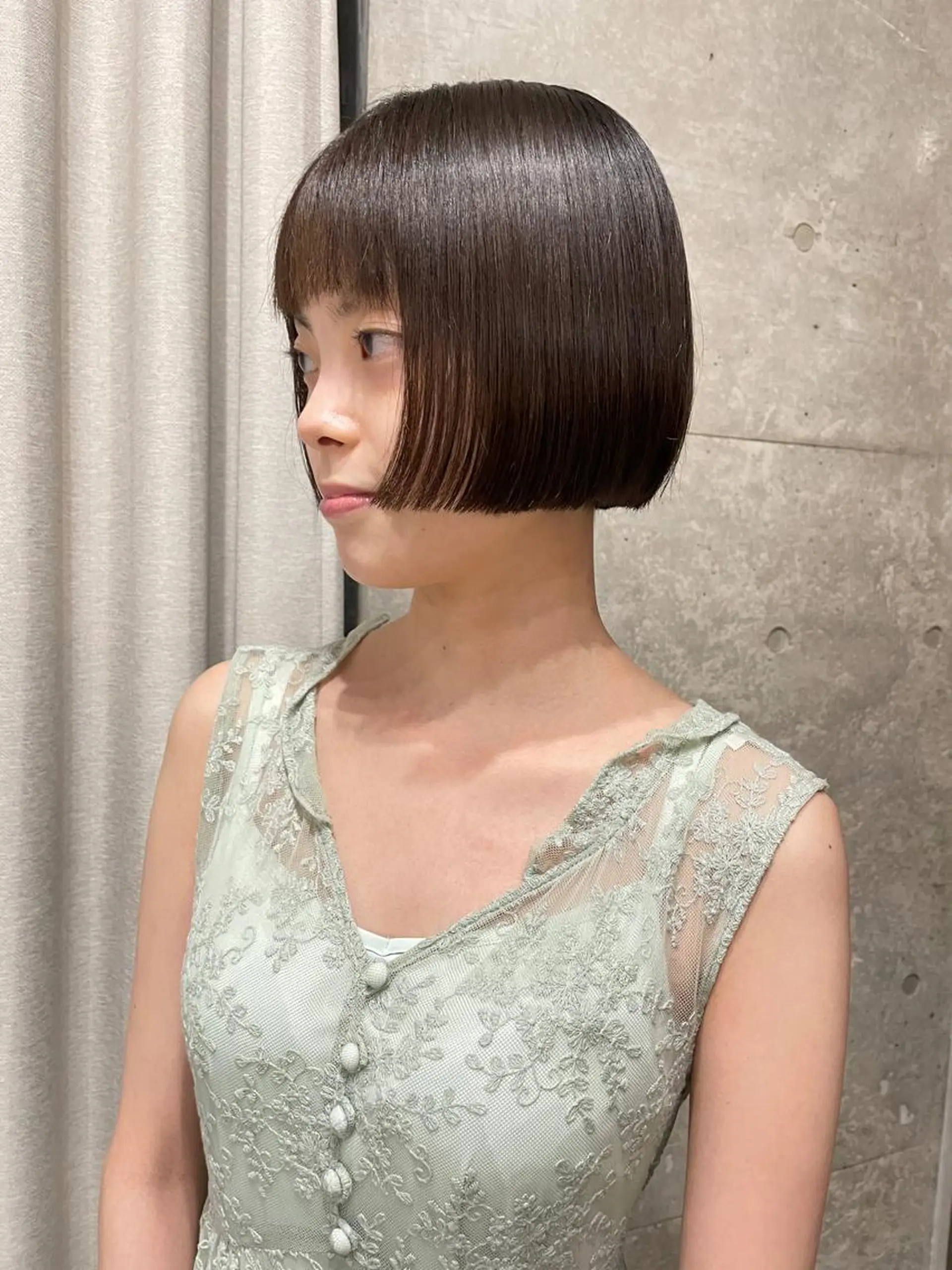 ショート ボブ 吉田一輝 外国人パーマのヘアスタイル