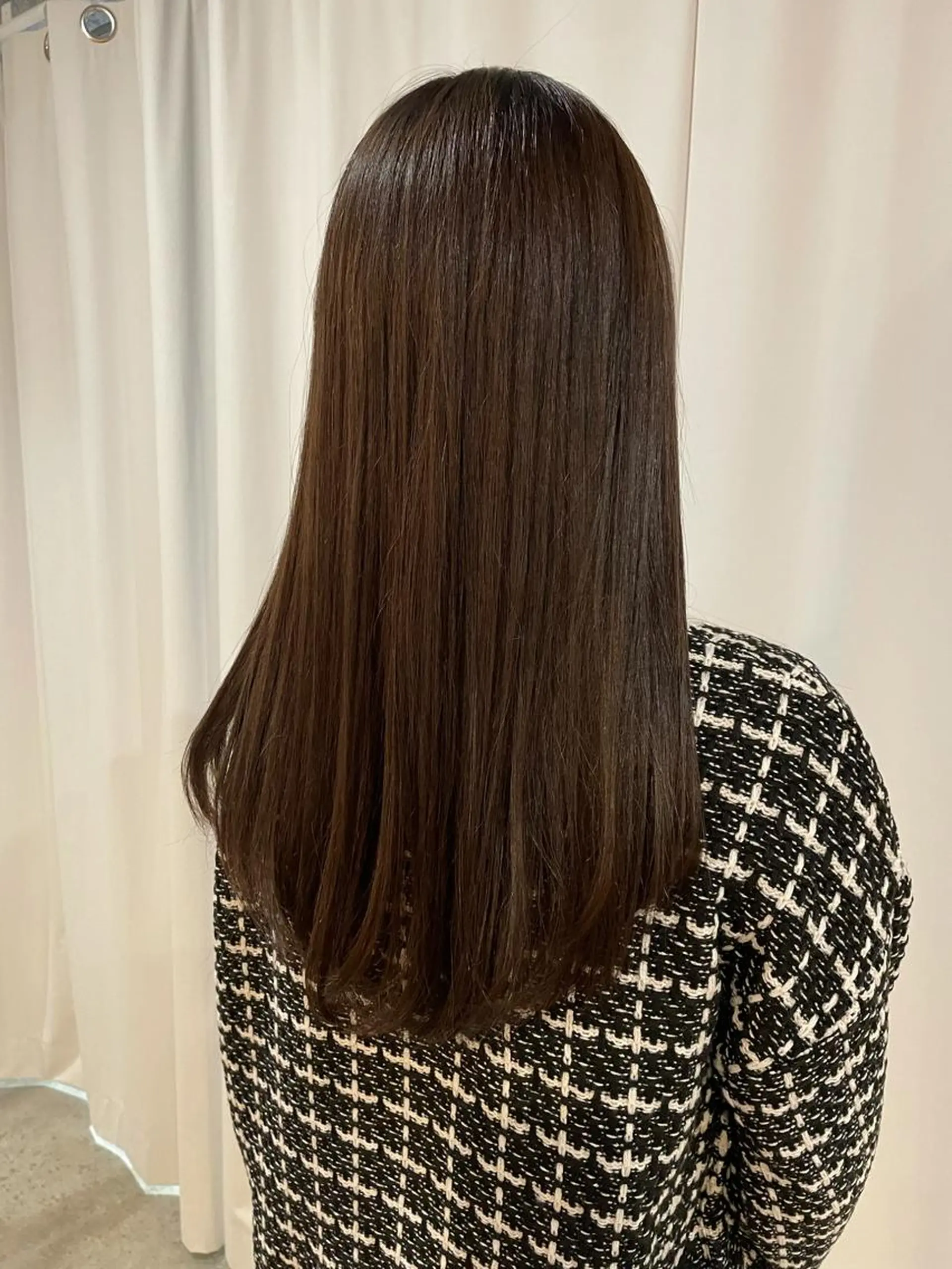 ロング カラー グレージュ ラベンダーカラー ラベンダーグレージュ ラベンダーグレー カット ヘアカラー トリートメント 中目黒🌼 🌼ハナのヘアスタイル