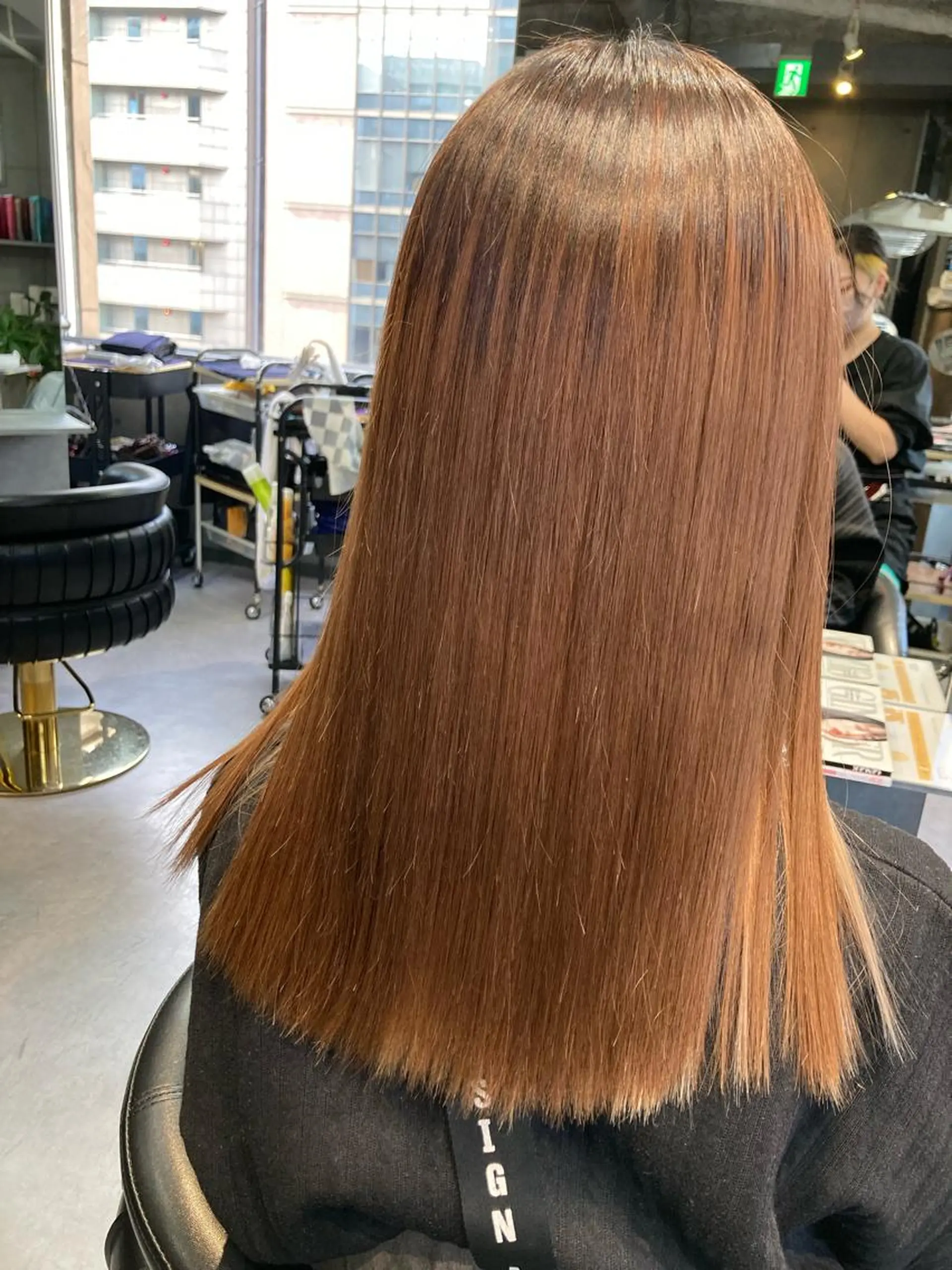 ロング 髪質改善☺︎縮毛矯正 ふじい まりんのヘアスタイル