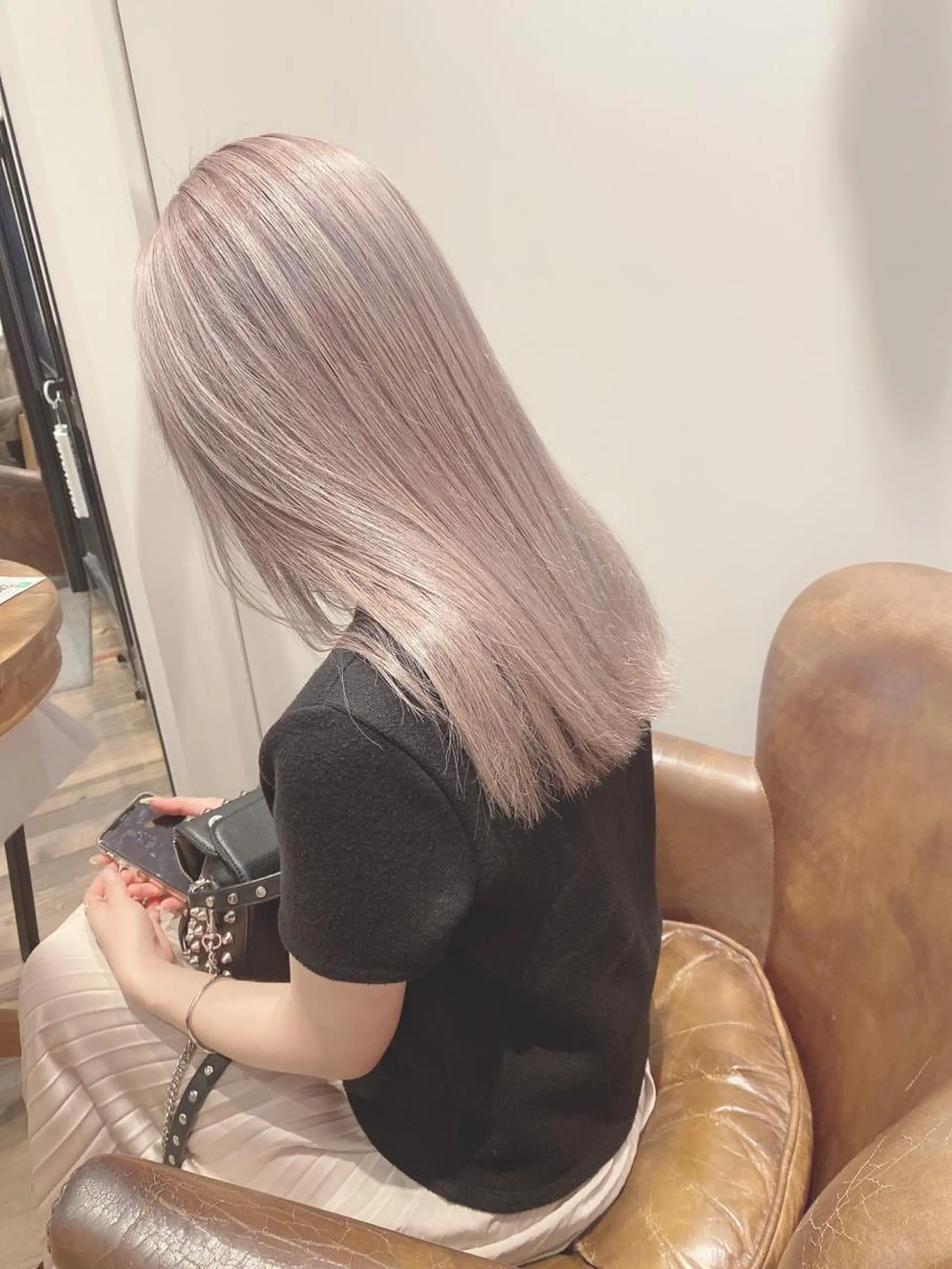 ロング カラー ヘアカラー トリートメント Lolonois梅田 スタッフのヘアスタイル