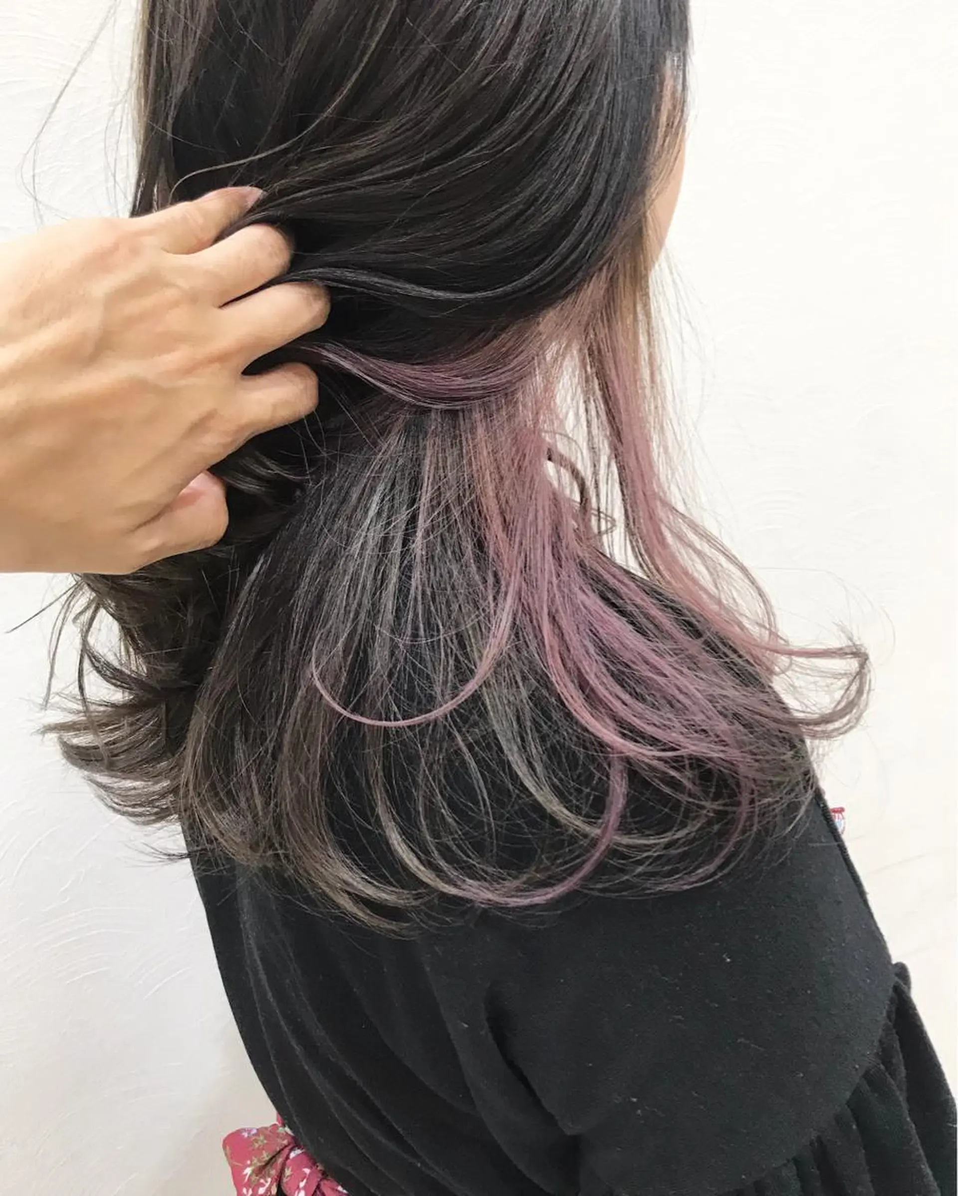 カラー インナーカラー ヘアカラー トリートメント Life salon SAKURAのヘアスタイル