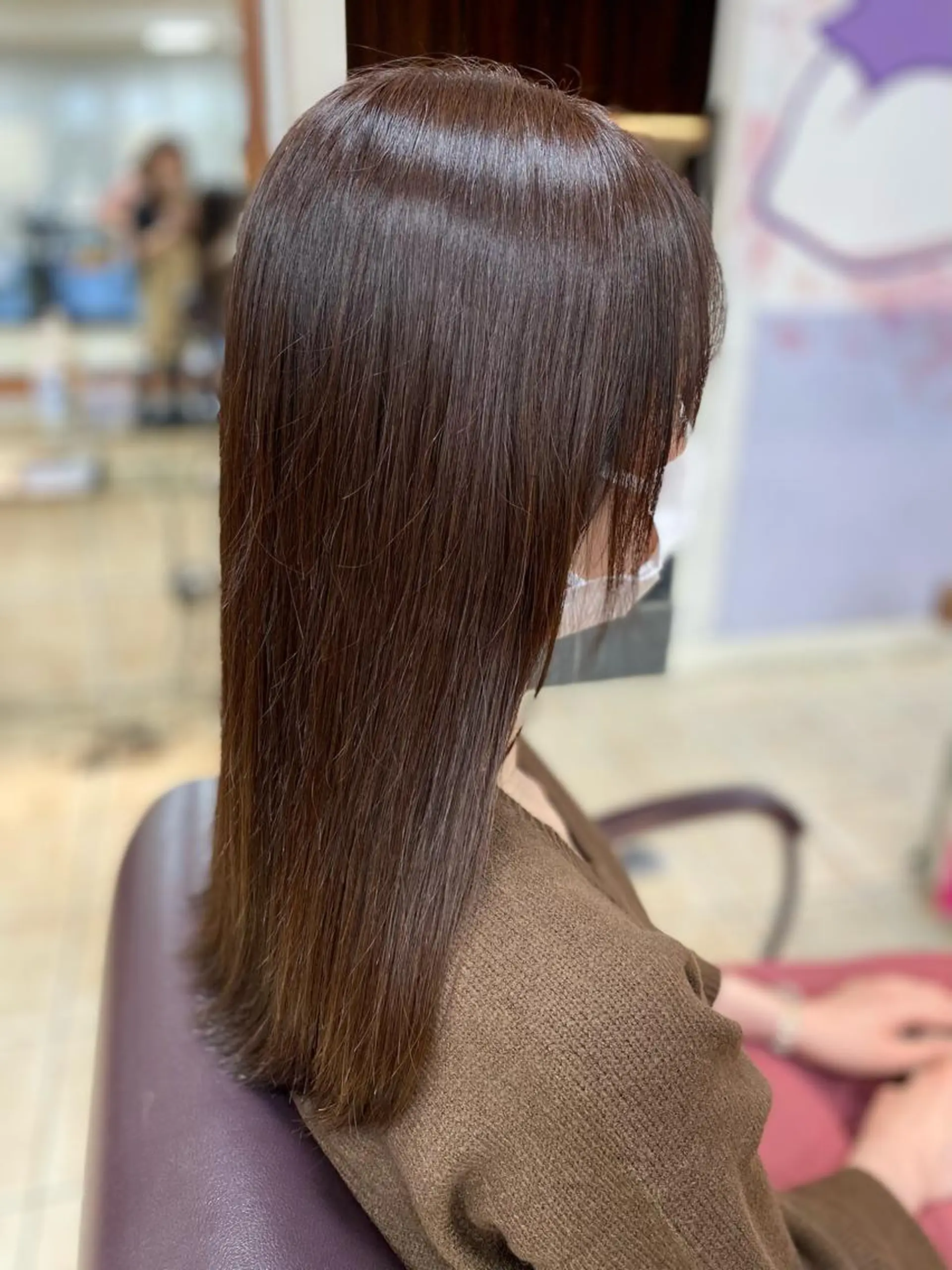 ロング カラー ピンクカラー HIRAGA MIKIのヘアスタイル