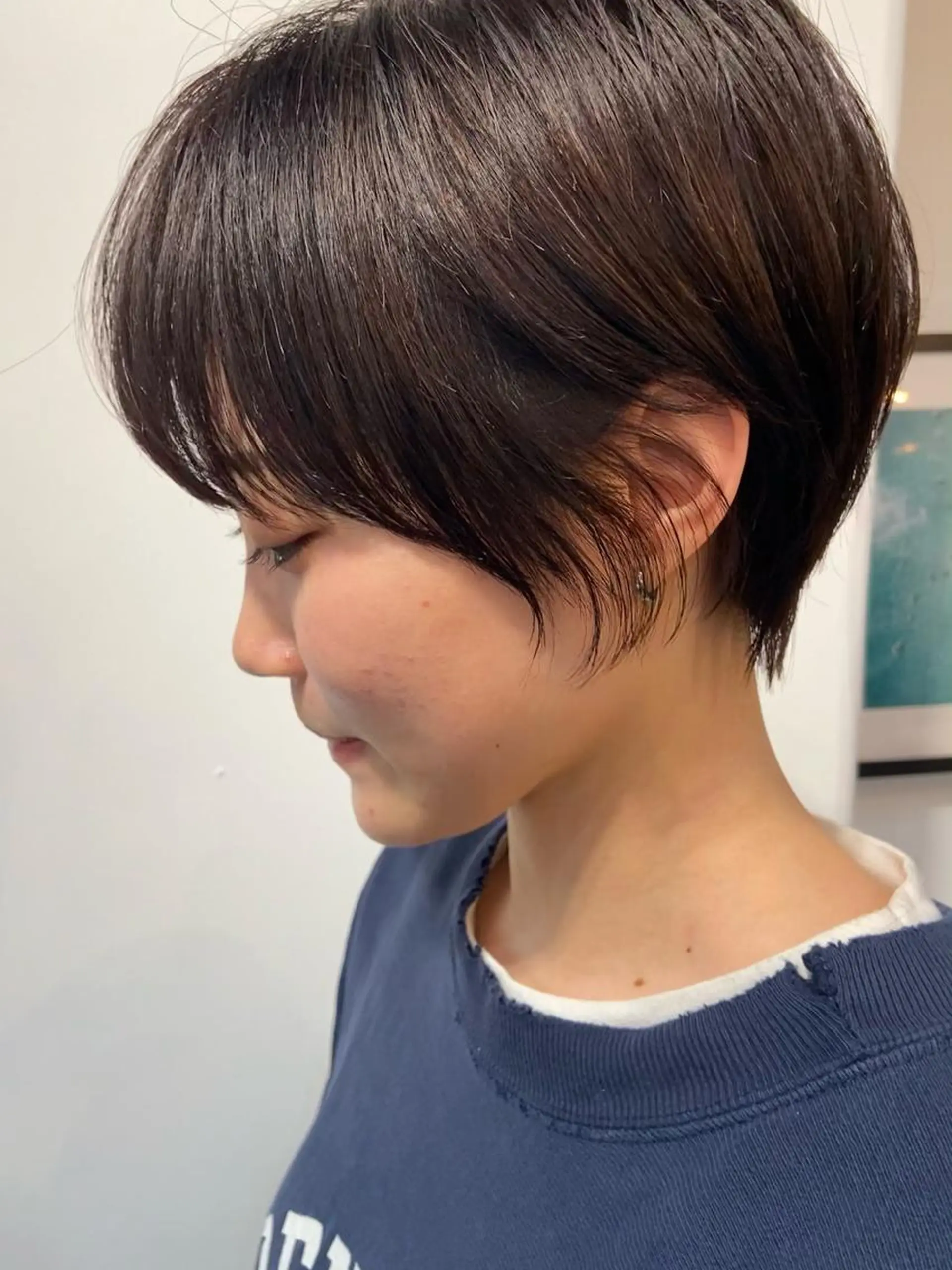 ショート ショートヘア カット 田中 あやなのヘアスタイル