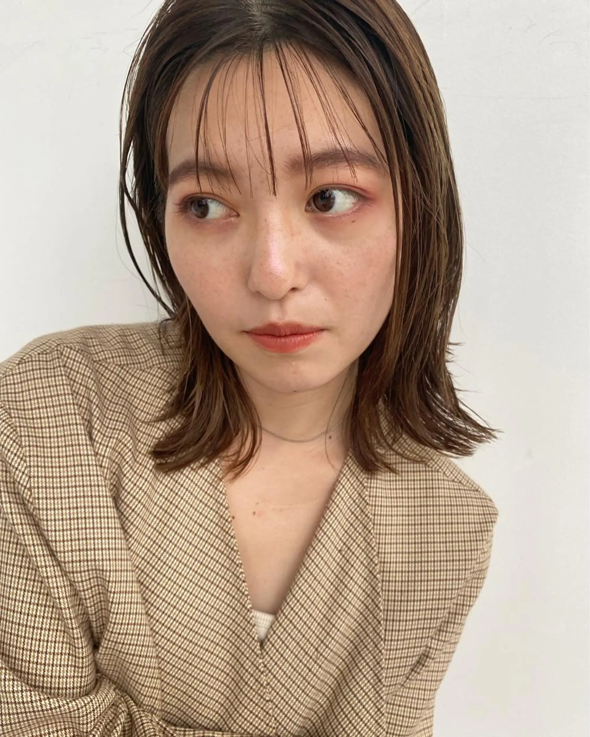 ミディアム カラー ヒラノホナミ 🫧髪質改善🫧のヘアスタイル