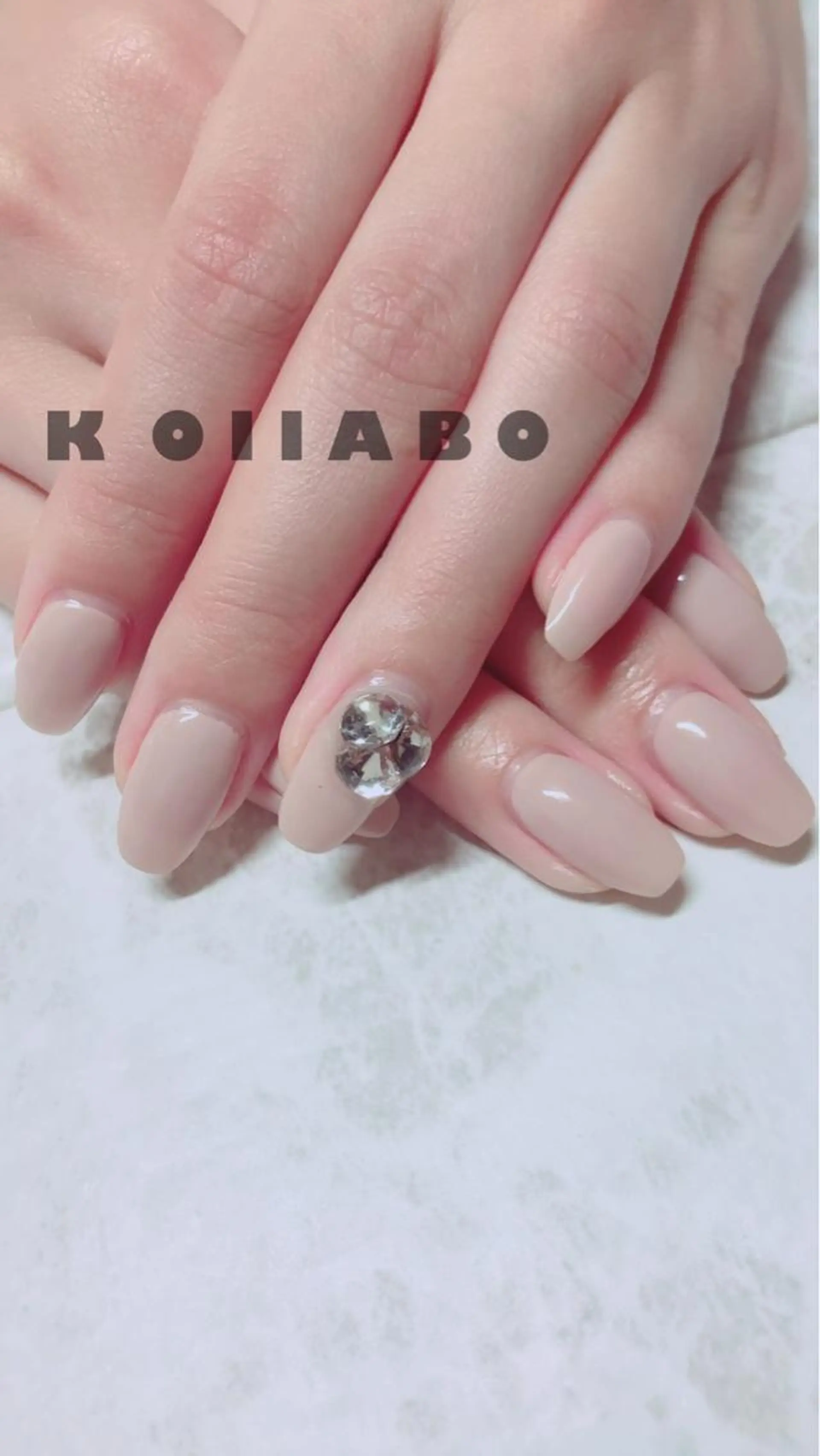 ネイル ホログラムネイル キラキラネイル ニュアンスネイル ピンク ストーンネイル KOLLABO nailのネイルデザイン