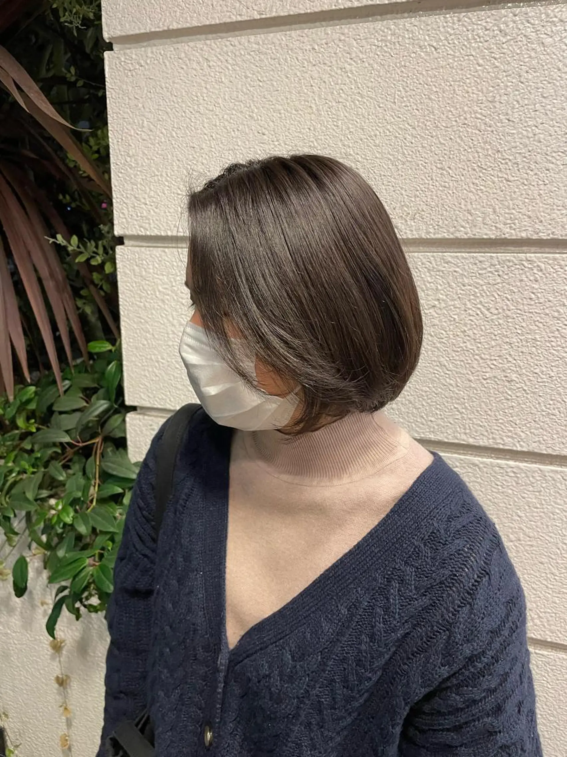 ショート カラー カット トリートメント une所属・kunimi harukaのヘアスタイル