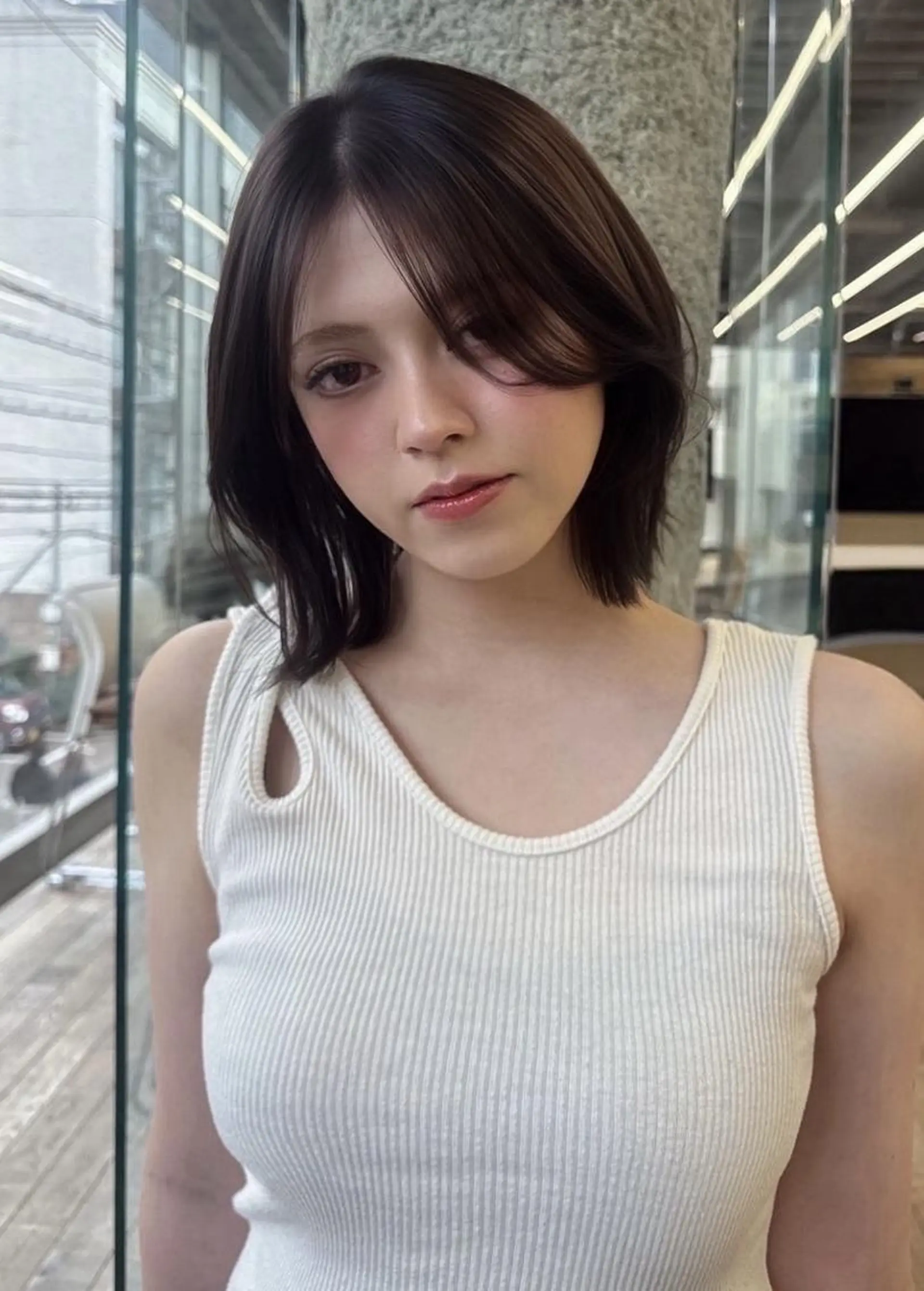 カラー GISEL 小倉のヘアスタイル