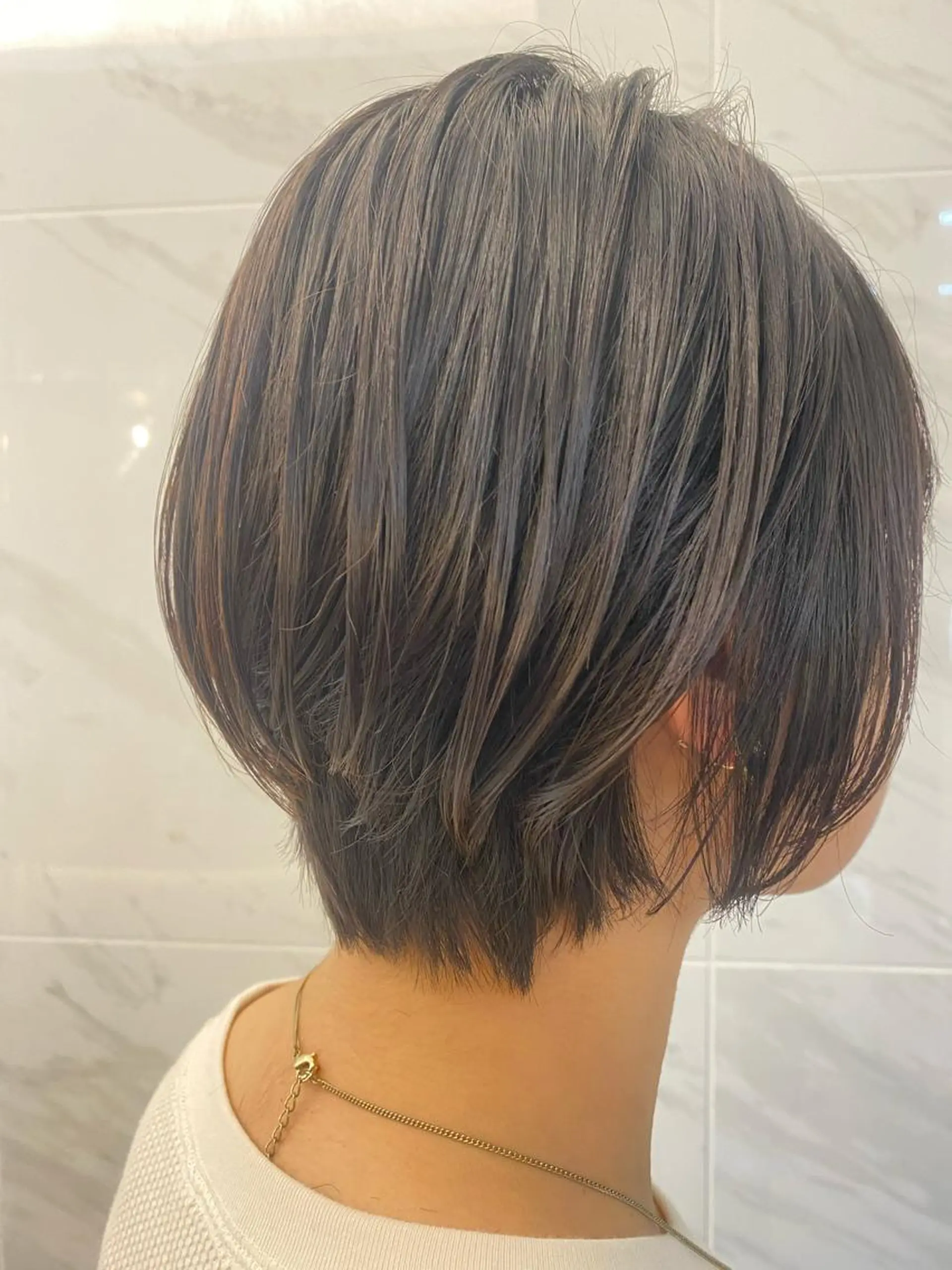 ショート ショートボブ ボブ ショートヘア おおつき ありかのヘアスタイル