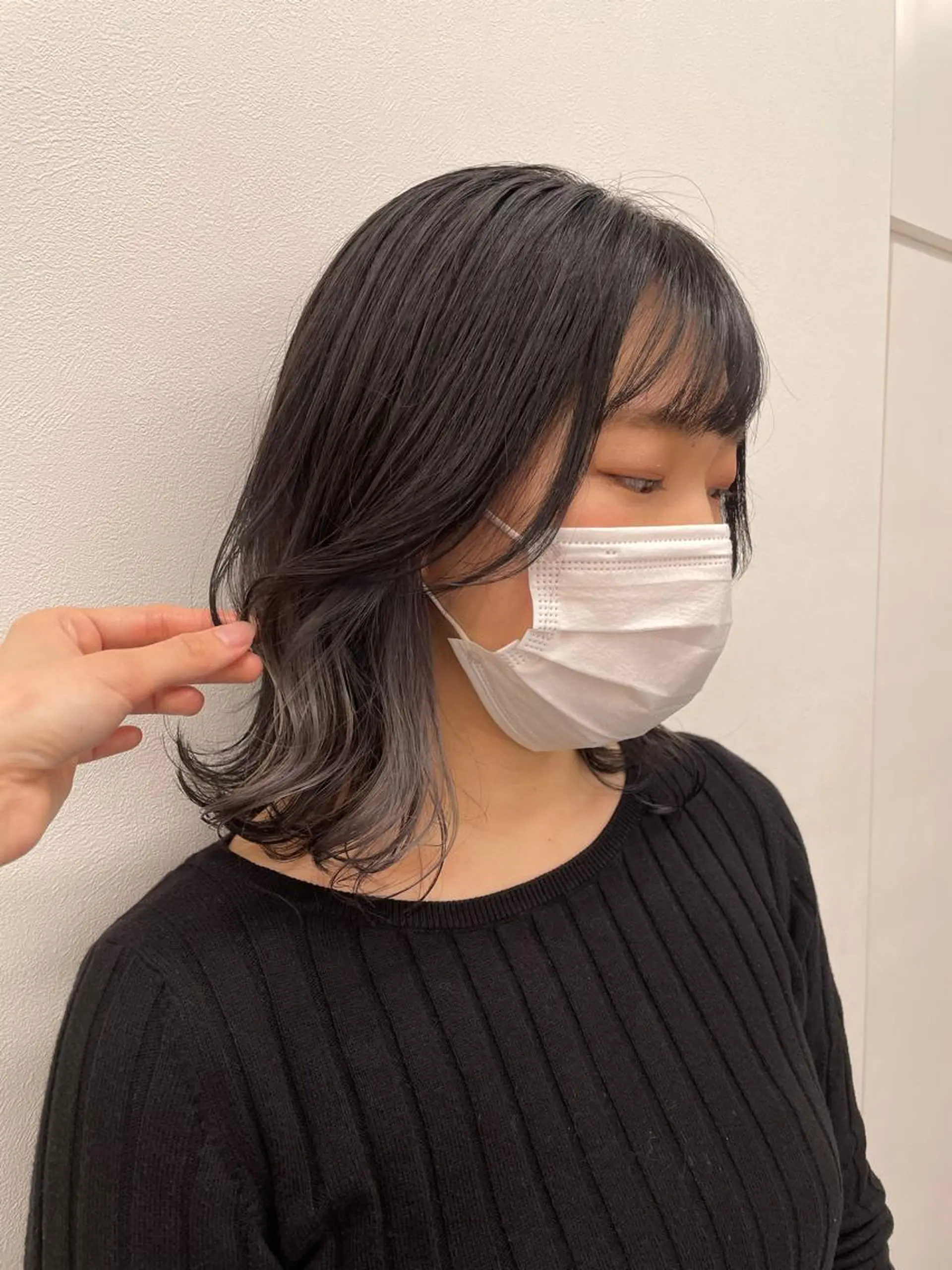 ミディアム ヘアカラー 【美容室が苦手な方 専問美容室】MIHOのヘアスタイル