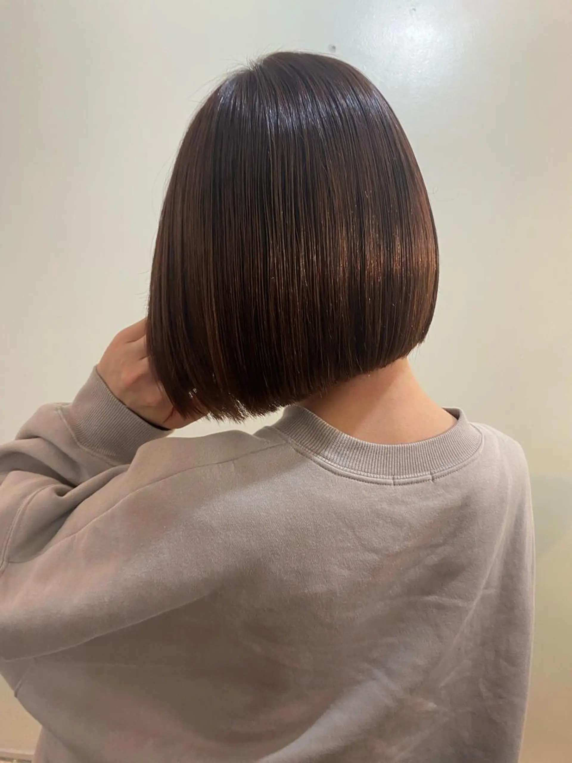 ショート カラー 髪質改善💖艶カラー 🫧梅田/Kaoriのヘアスタイル