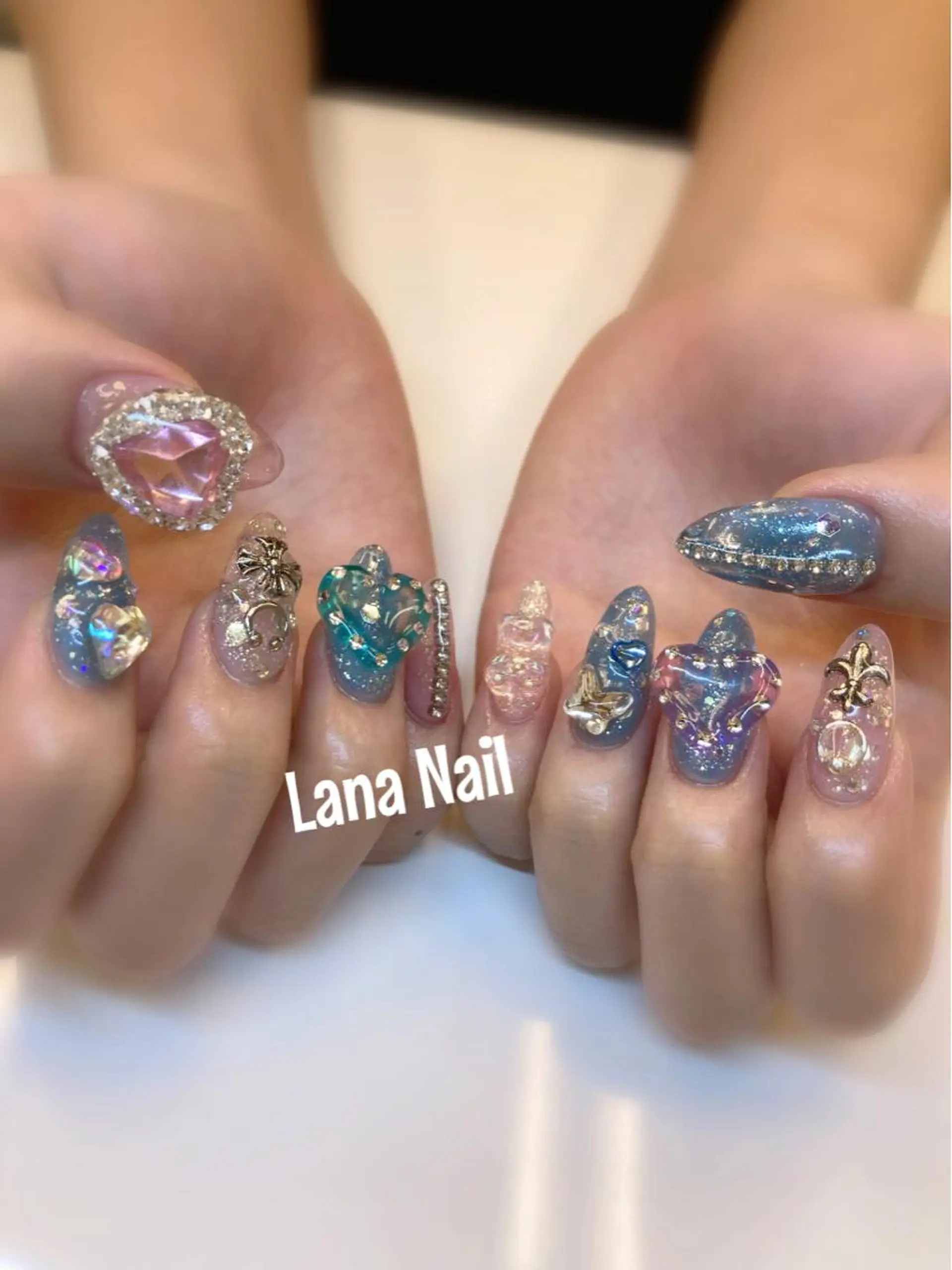 ネイル スカルプネイル Lana Nailのネイルデザイン