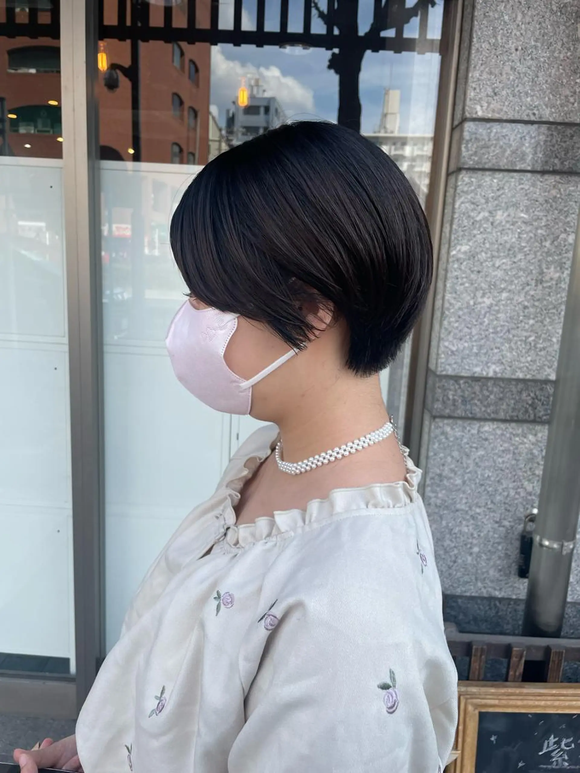 ショート カラー レイヤー/高橋 みく /池下/千種のヘアスタイル