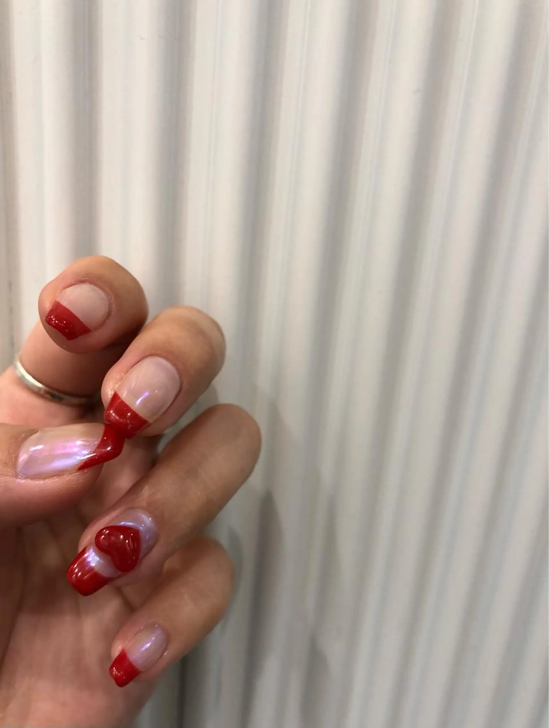 ネイル ハンドネイル パラあり！フィルイン 美フォルムのネイルデザイン