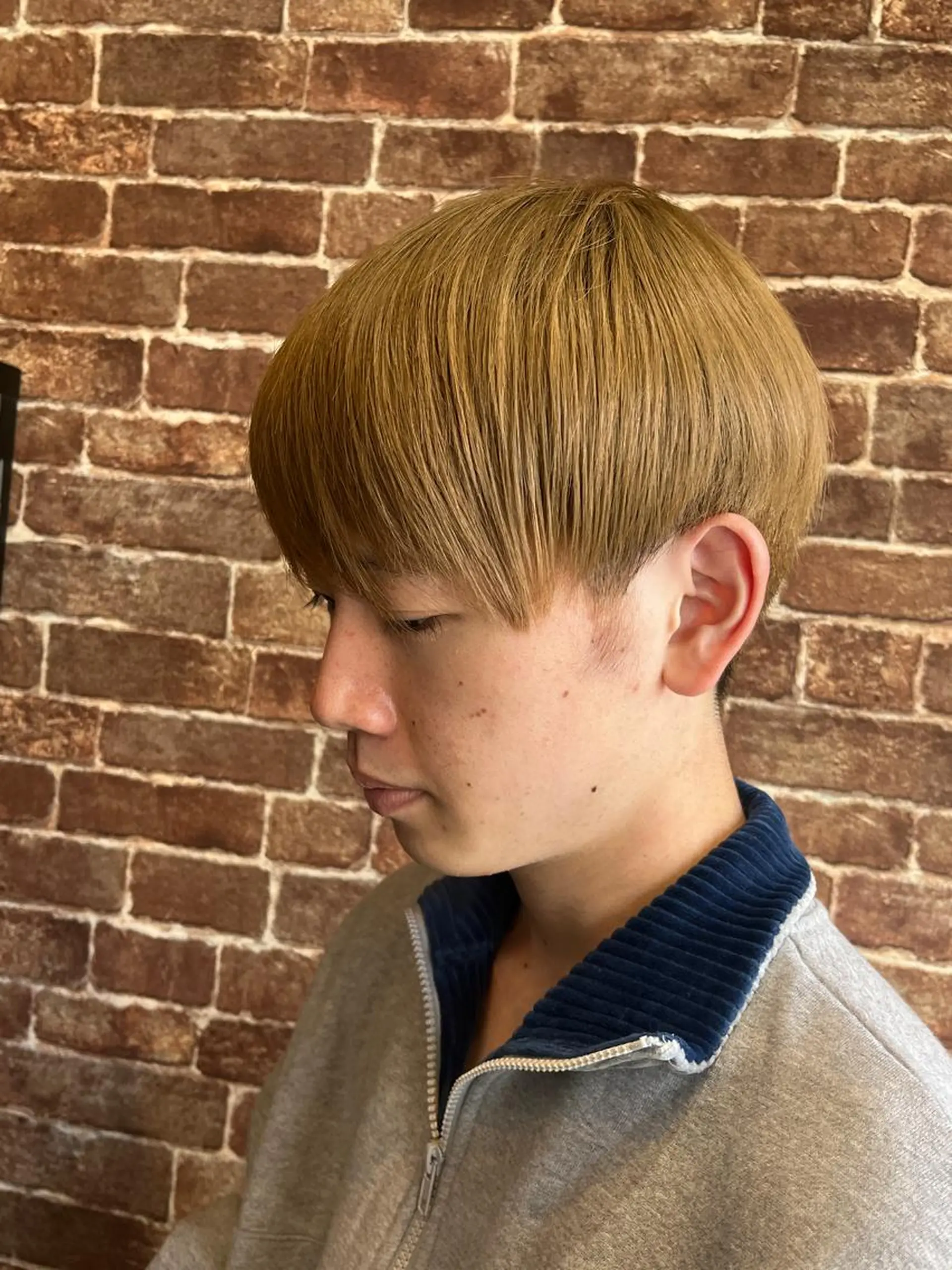 ショート カラー パーマ ヘアアレンジ メンズ キッズ ネイル マツエク・マツパ アイブロウ メンズパーマ ブラウンカラー ケアカラー 透明感カラー ピンクカラー カット 久木原 ゆりのヘアスタイル