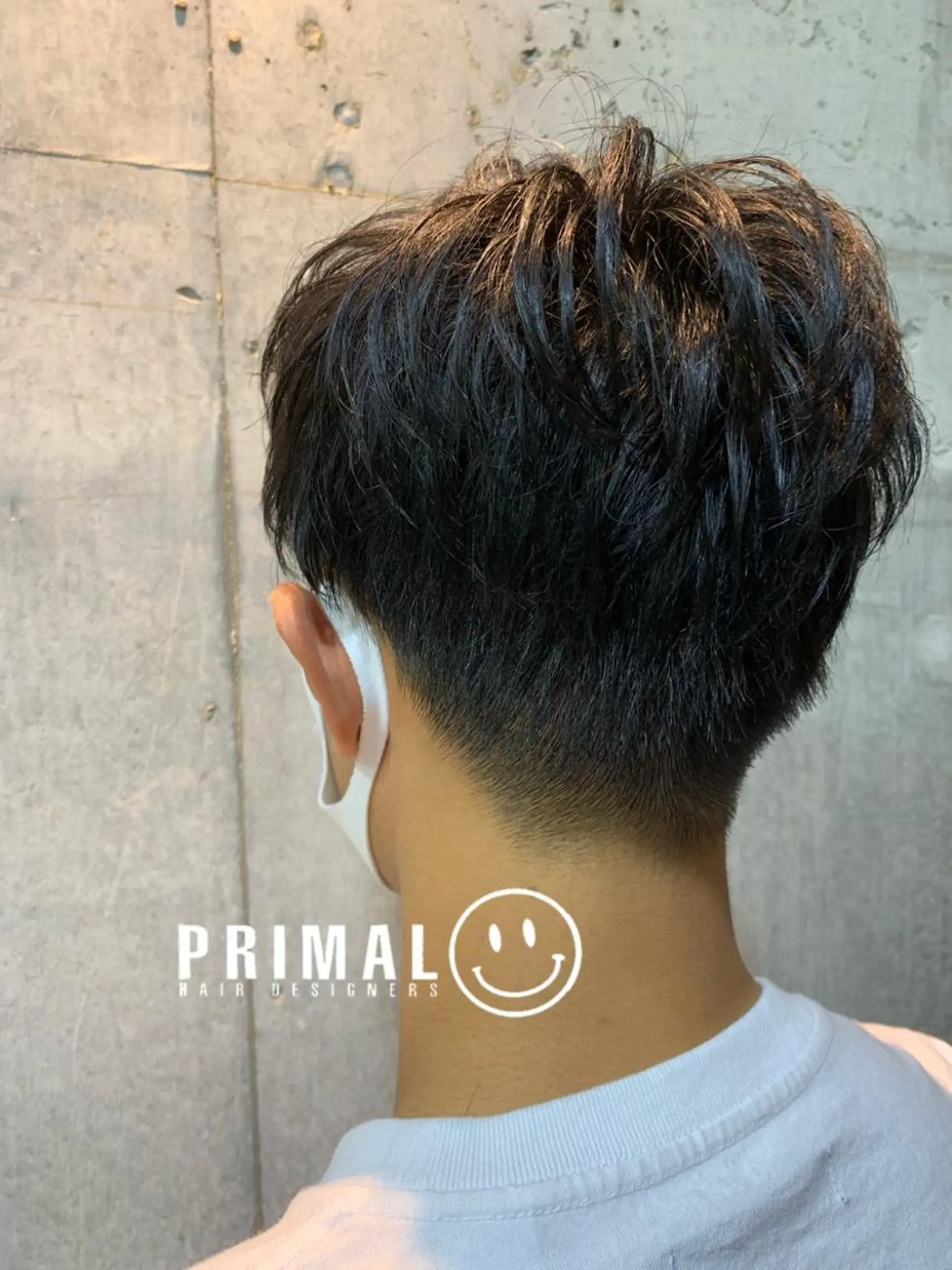 ショート カット パーマ 佐瀬竜矢PRIMAL /portのヘアスタイル