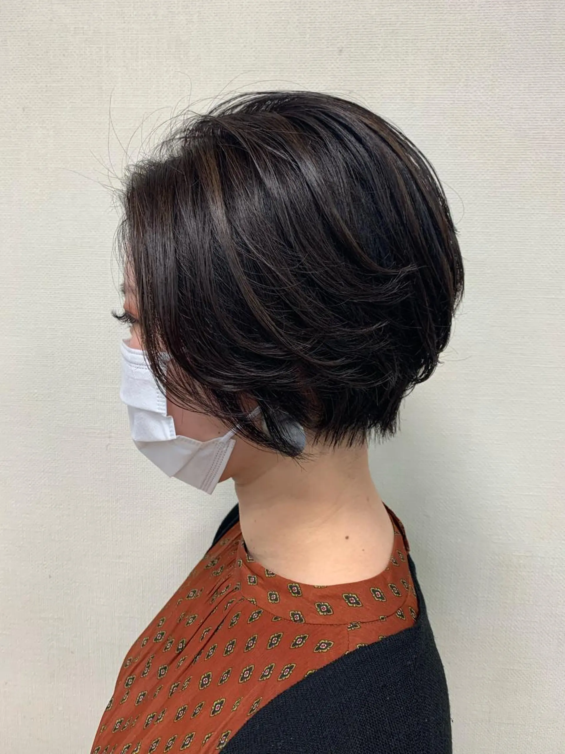 ショート ショートボブ ボブ 伸ばしかけ ショートヘア 竹内 結希のヘアスタイル