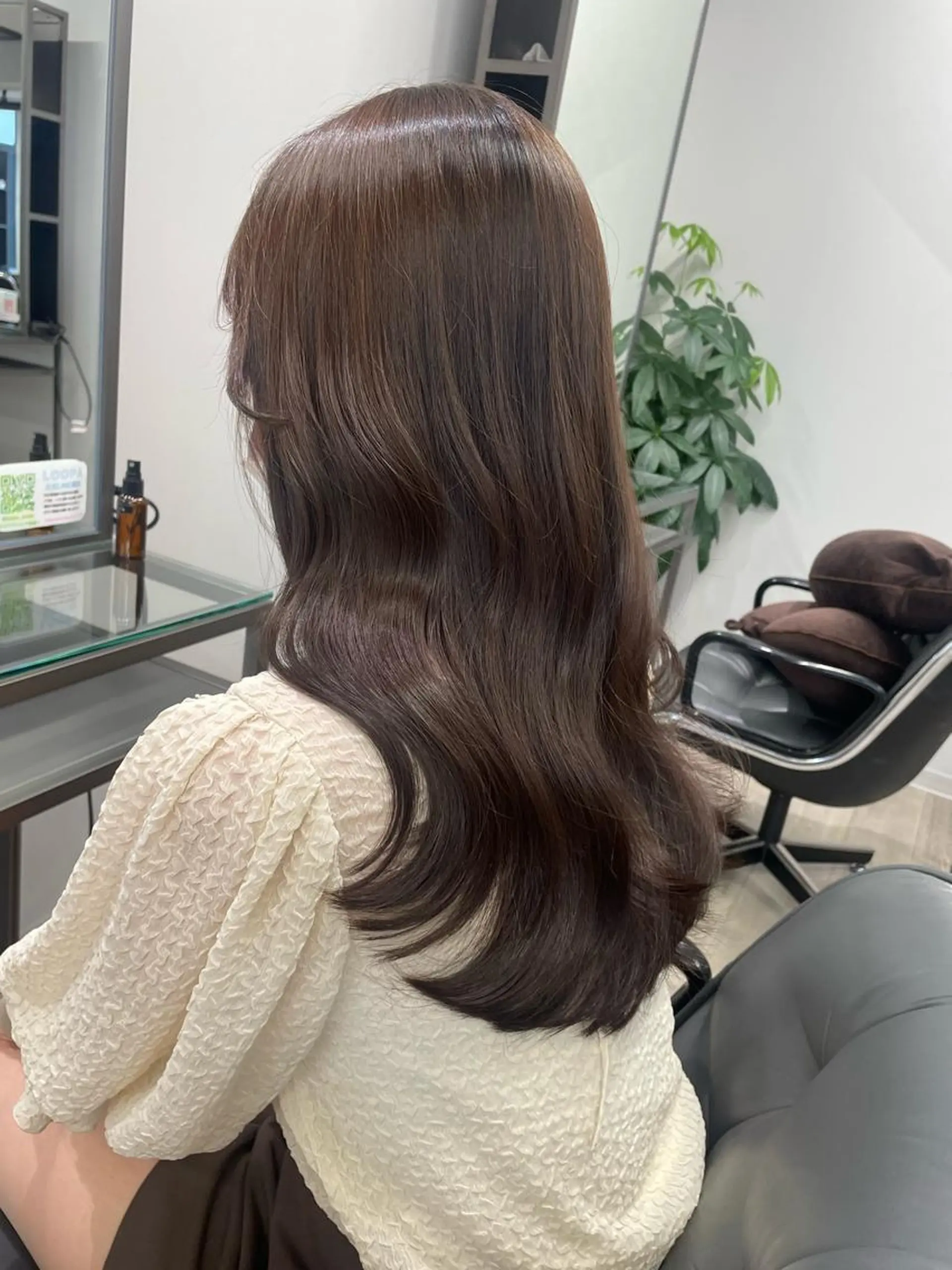 カラー 髪質改善/縮毛矯正 /美髪カラー/こてのヘアスタイル